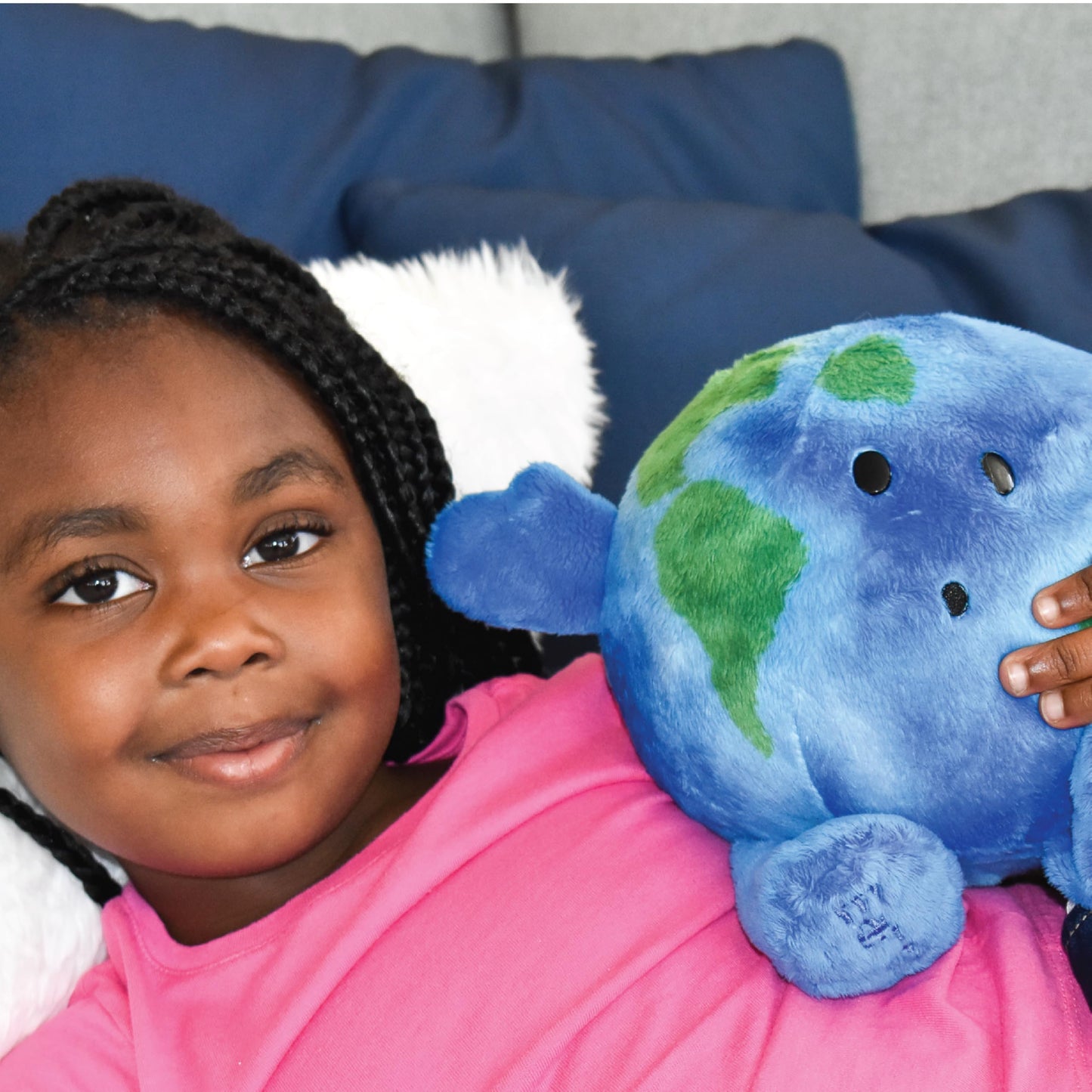 Celestial Buddies Little Earth Buddy Science Astronomy Space Solar System Educational Plush Blue Planet Toys