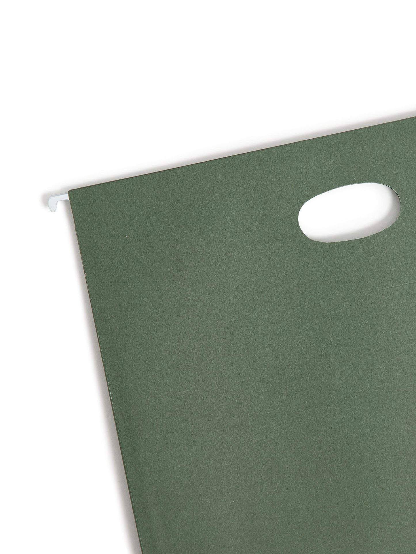 Smead Hanging File Pocket with Full-Height Gusset, 3-1/2" Expansion, Letter Size, Standard Green, 10 per Box (64220)