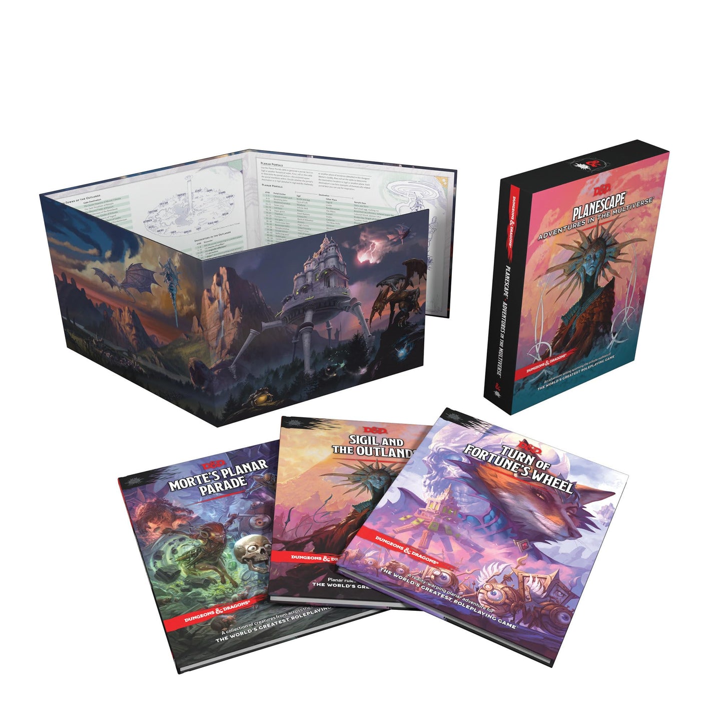 Planescape: Adventures in The Multiverse (D&D Campaign Collection - Adventure, S etting Book, Bestiary + DM Screen)