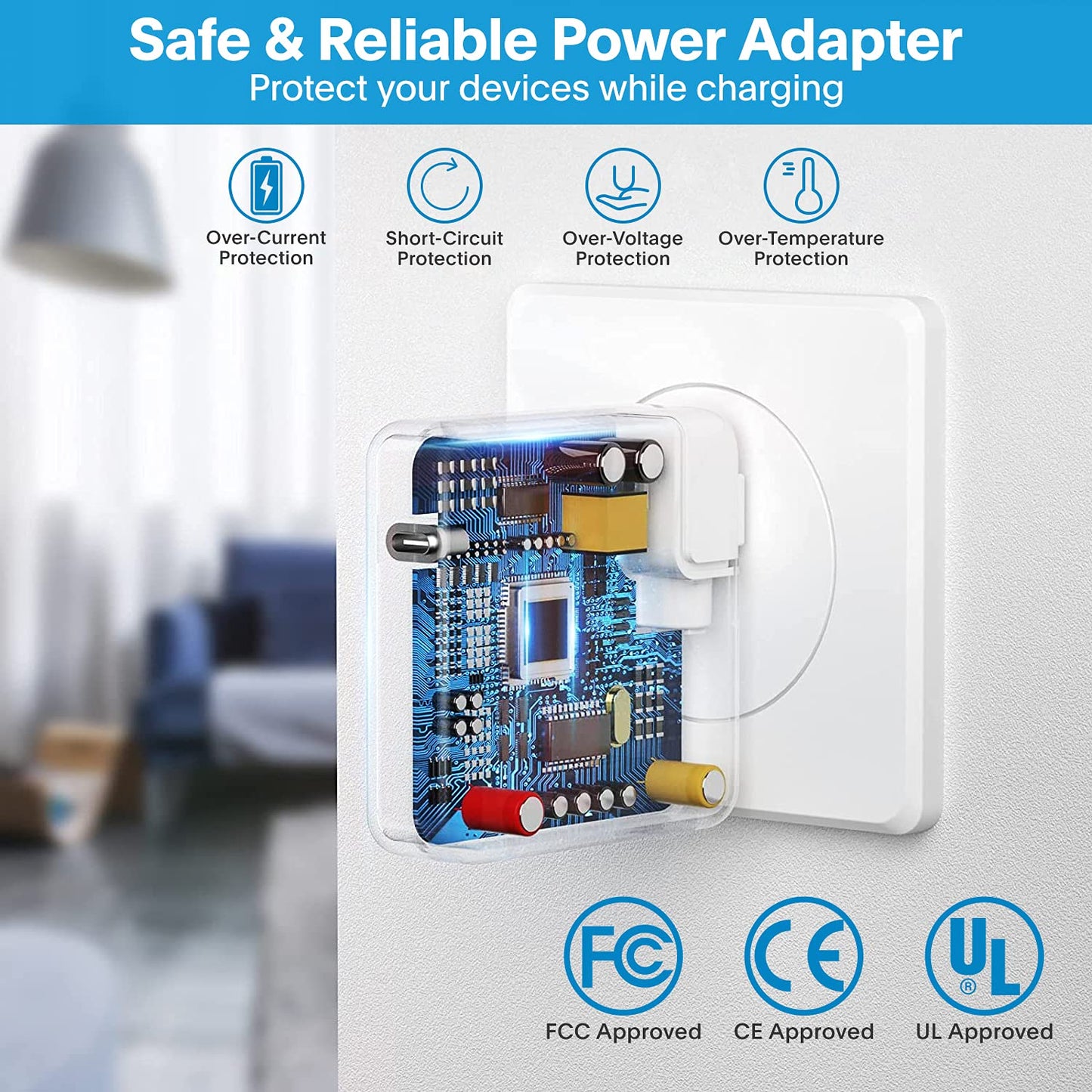 Mac Book Pro Charger - 118W USB C Fast Charger Power Adapter Compatible with USB C Port MacBook Pro/MacBook Air 16 15 14 13 Inch, New iPad Pro and All USB C Device, Included 6.6ft USB C Charge Cable
