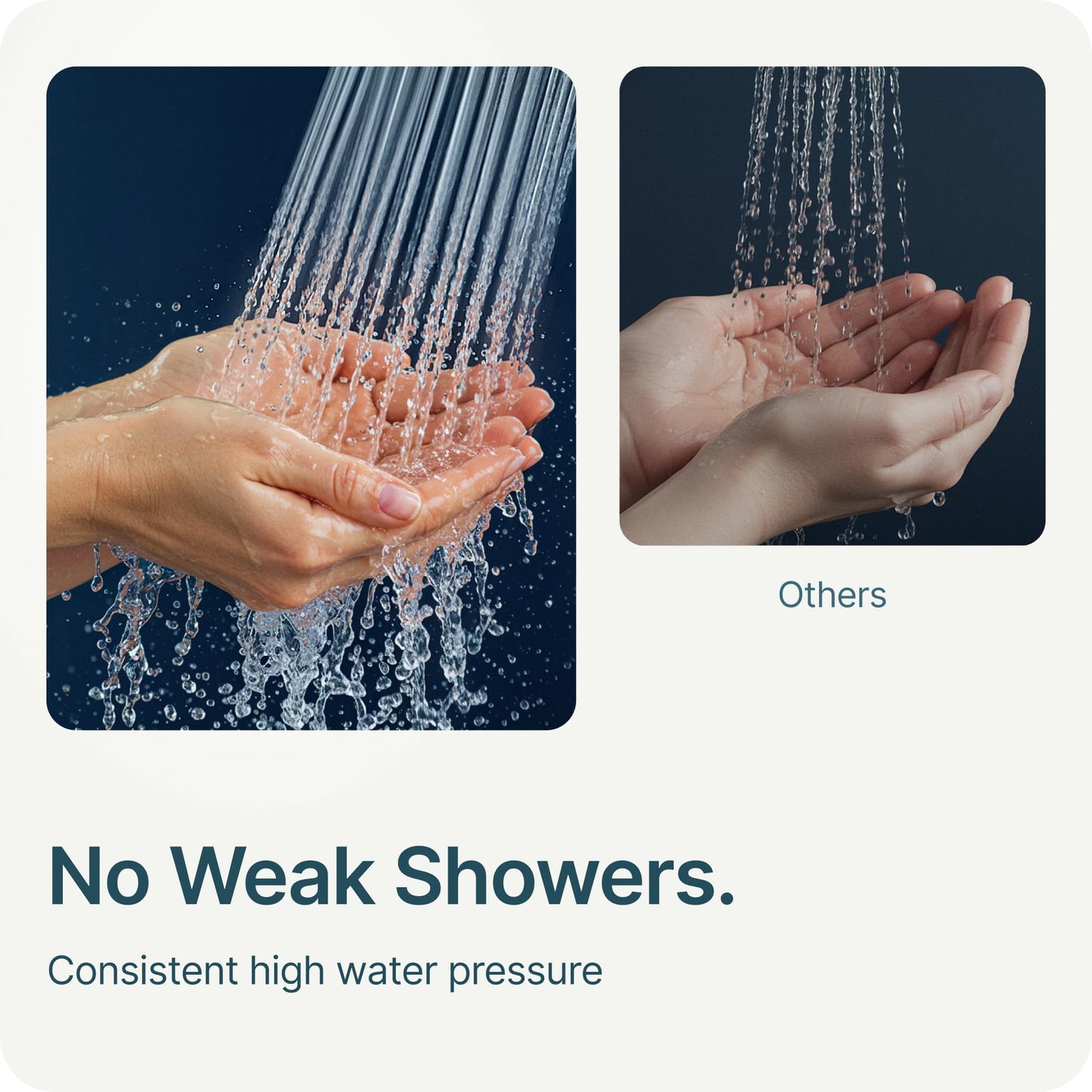 MyHalos® Handheld Filtered Shower Head with Handheld Handle - High Pressure Shower Heads With Filter To Reduce Chlorine & Soften Water - Easy to Install Detachable Filtered Shower Head For Hard Water