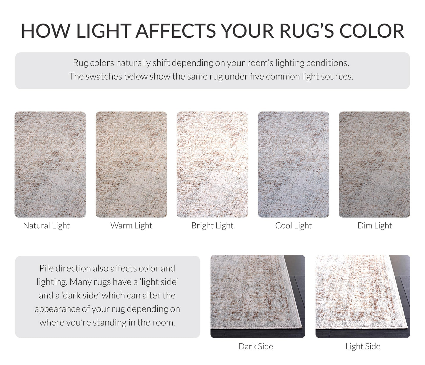 SAFAVIEH Area Rug 3x5 - Evoke Collection - Ivory & Taupe, Distressed Design, Non-Shedding & Easy to Clean, Ideal for Foyer, Bedroom, Accent Space (EVK256E)