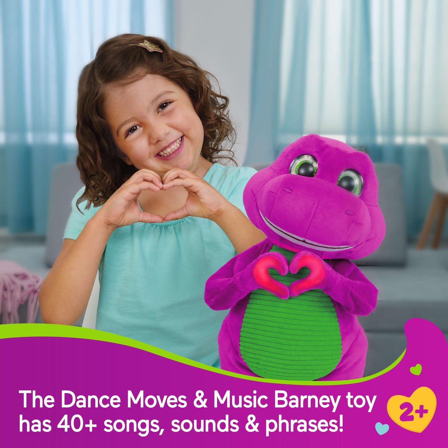Fisher-Price Barney's World Dance Moves & Music Barney Plush