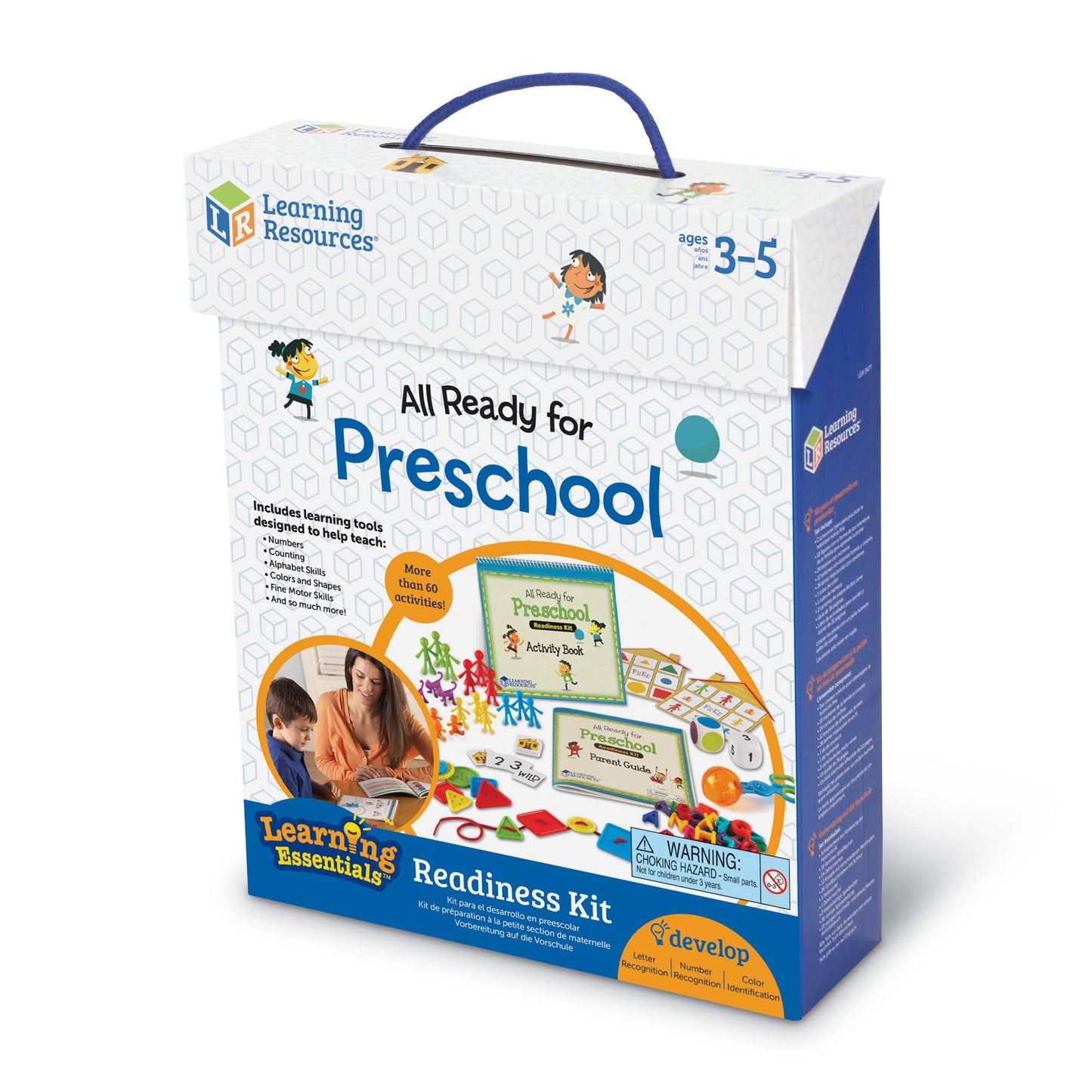 Learning Resources All Ready for Preschool Readiness Kit (LER3477)