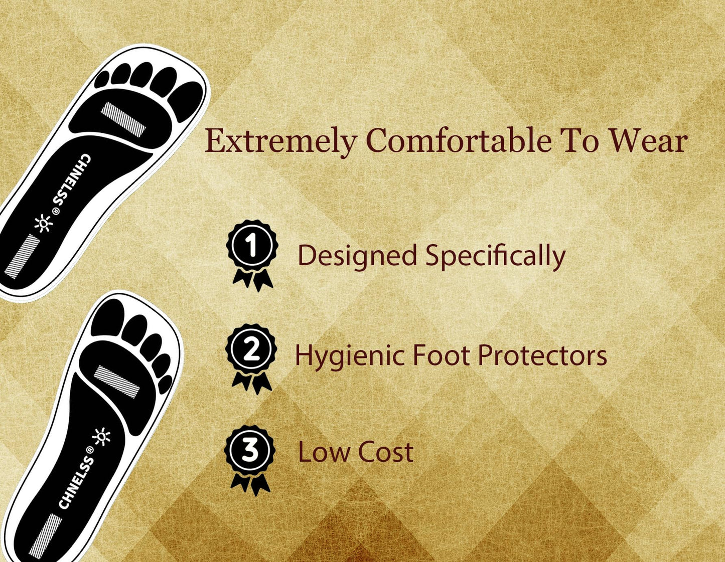 Black 120Pairs(240Feet)Disposable Spray Tanning Feet Pads for Hygienic Foot Protectors,Comfortable & Hygienic Spray Tan Pads Feet-Specifically for the Spray Tanning Industry or Salon,One Size-Non Slip