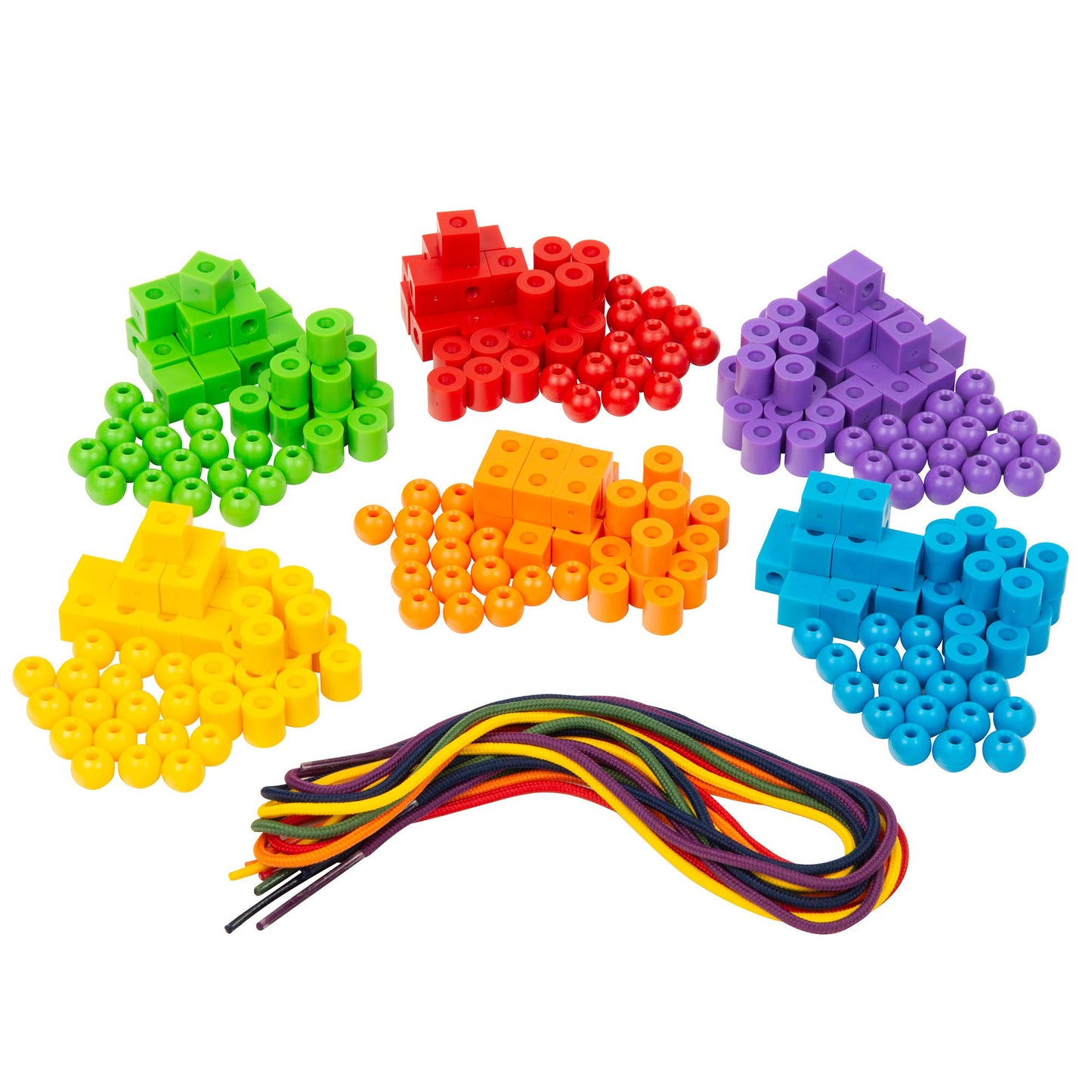 Lacing Beads Math Kit with Activity Cards