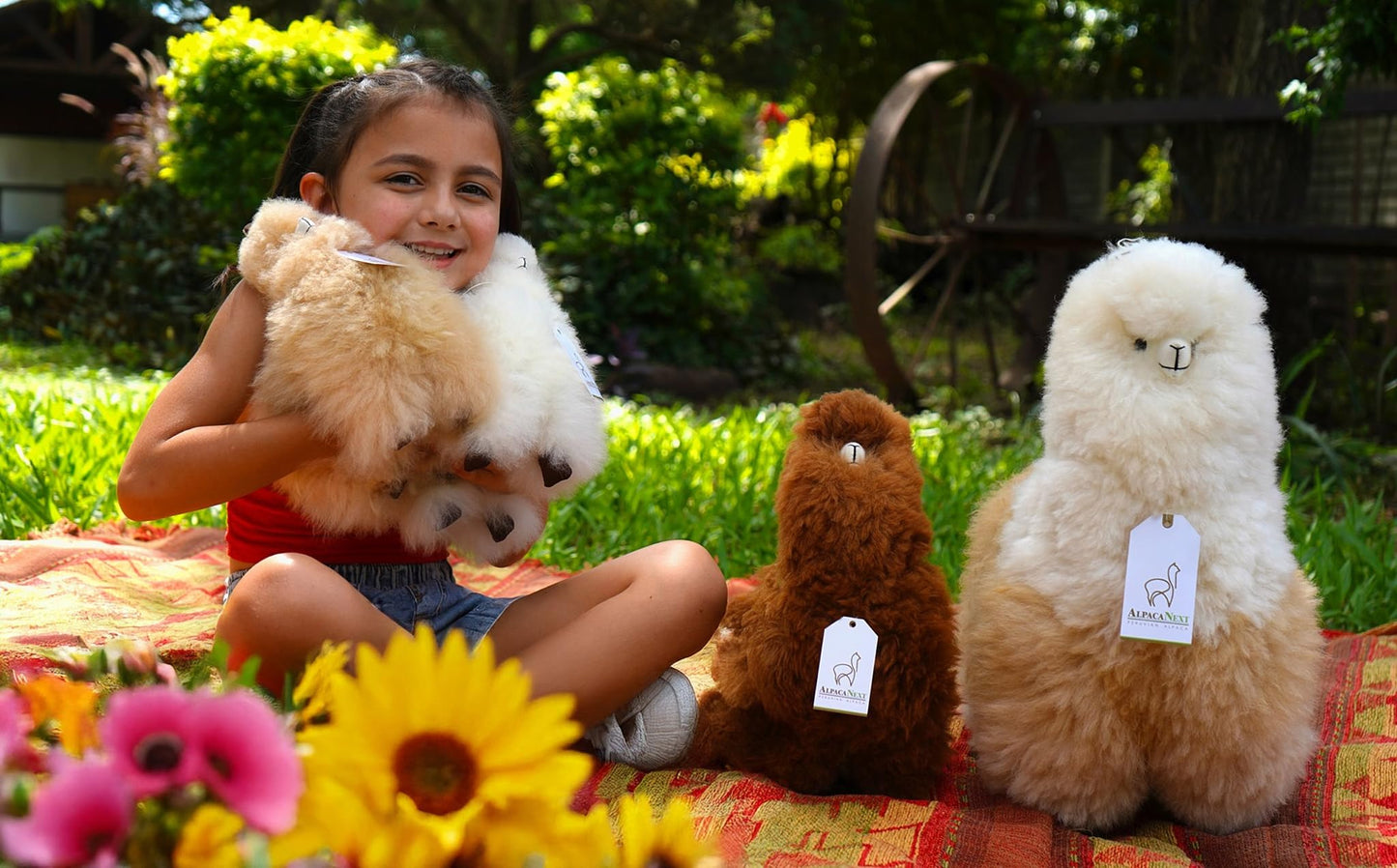 Parent - Alpaca Stuffed Animal (Beige, 23cm)