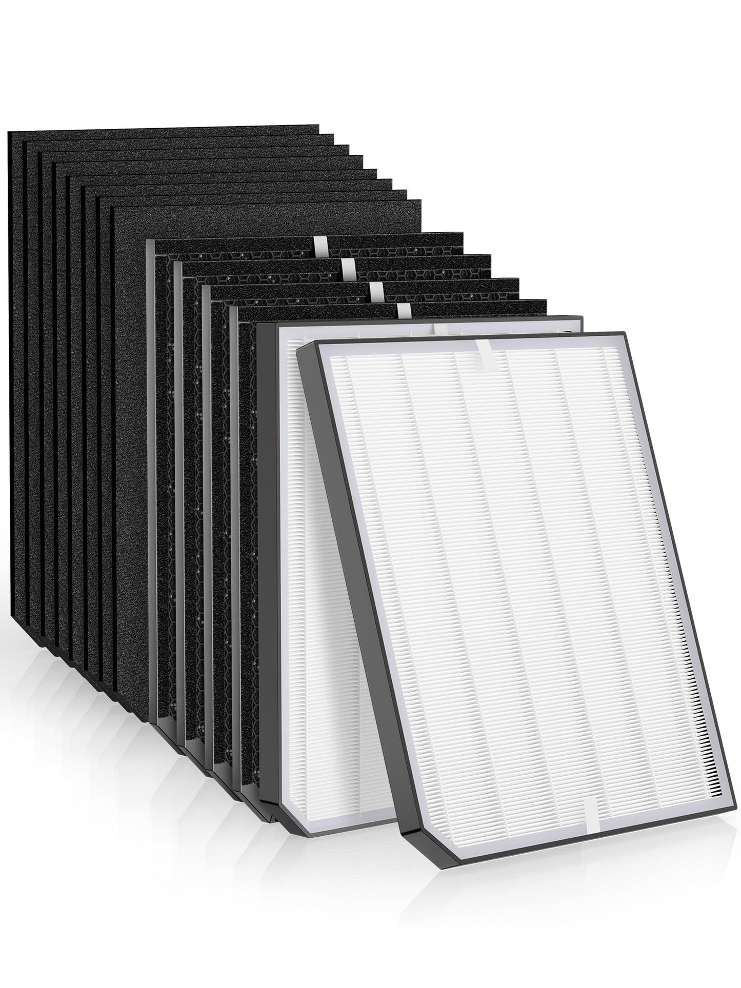 2000 Replacement Filters Compatible with Air Doctor 2000 & 2000i Air Purifiers, 2 High-Efficiency Filter, 4 Activated Carbon Filters and 8 Pre-Filters, Compare to Part # ADF2001, ADF2002, ADF2003