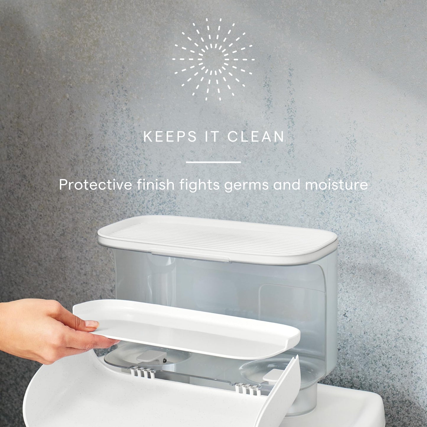 YouCopia Hideaway Toilet Cabinet, Over The Toilet Bathroom Organizer for Paper Rolls, Wipes and Accessories