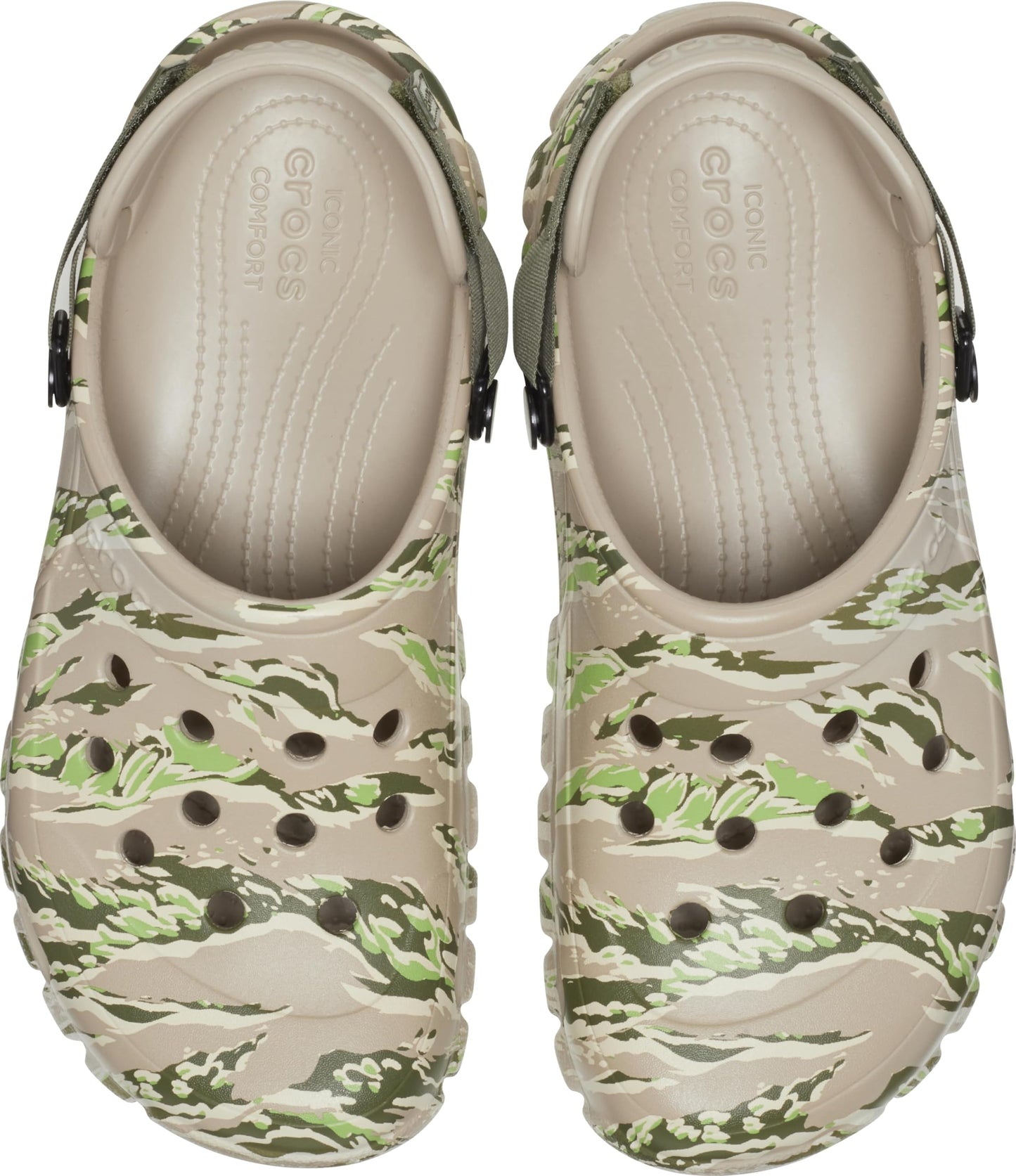 Crocs Unisex-Adult Offroad Sport Clogs, Cobblestone, 9 Women/7 Men M US
