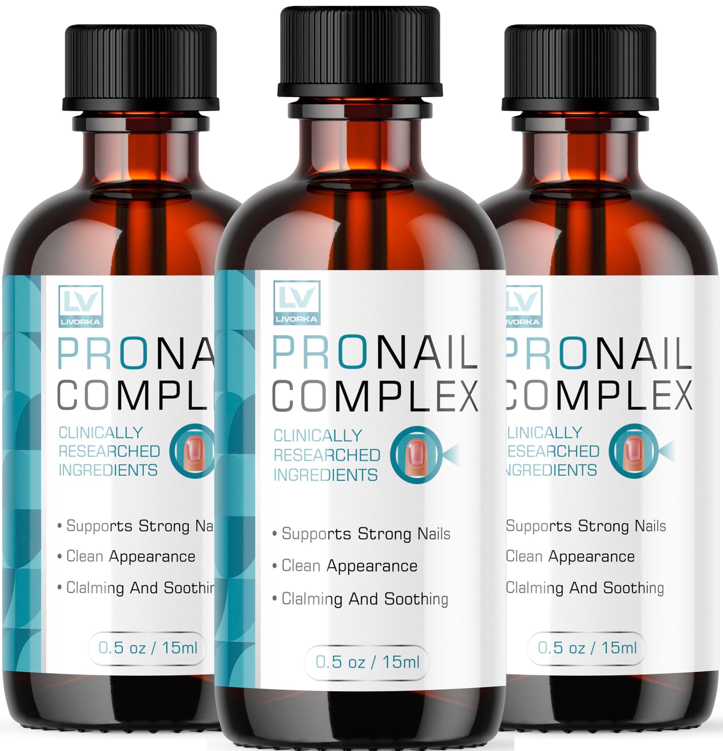 3 Pack - ProNail Complex, Pronail, Pronail Complex Oil, ProNailComplex, Pro Nail, Pro Nail Complete, ProNailComplex 24, Pro Nail Complex for 3 Bottles for 90 Days