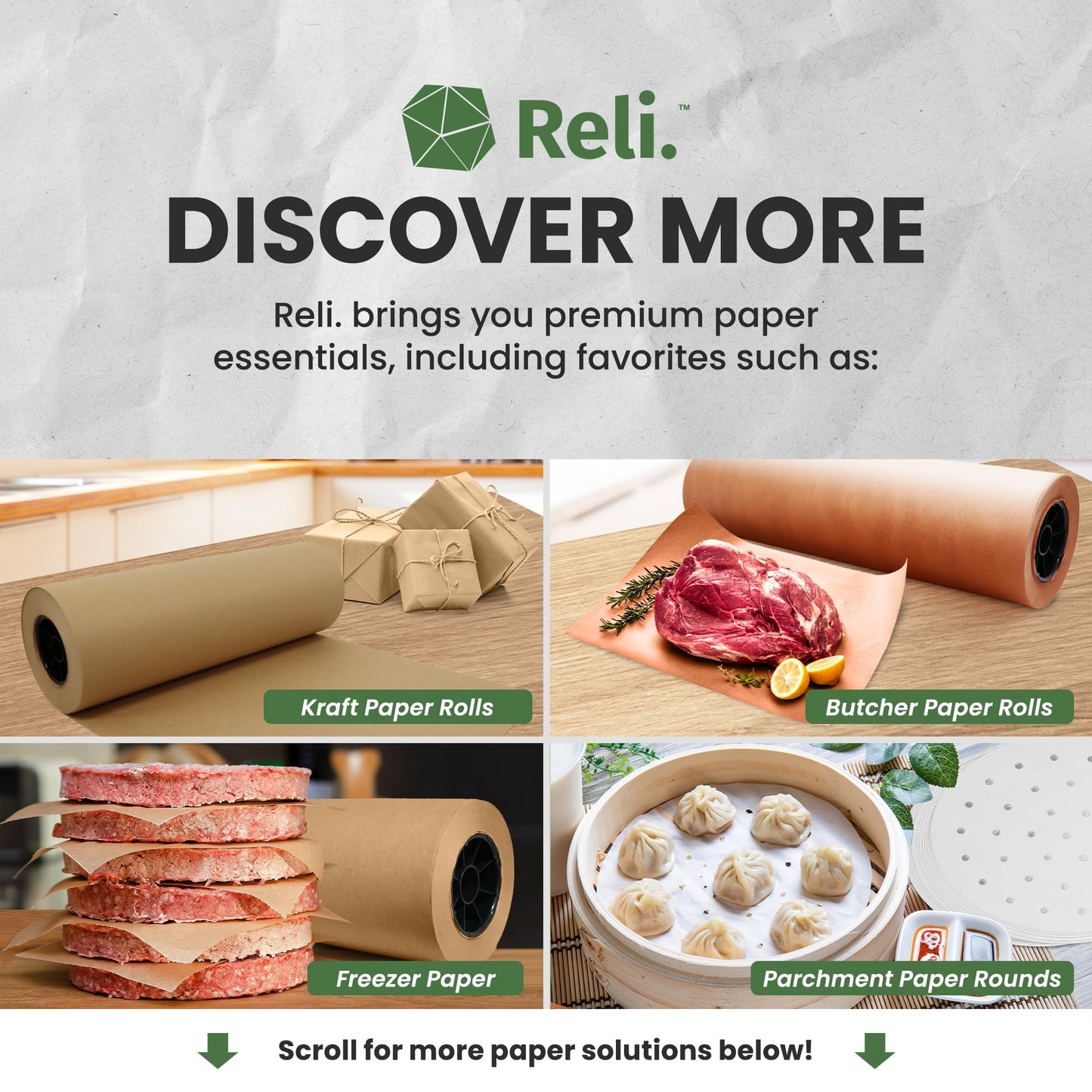 Reli. Newsprint Packing Paper (20 lbs), 700 Sheets | 27" x 17" | Packing Paper Sheets for Moving | Newspaper Box Filler | Perfect for Wrapping, Moving, & Packaging Supplies | Made in the USA