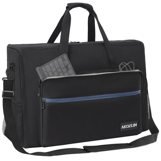 AKOZLIN LCD Screens/TVs(up to 2) Transport Tote Bag for 27" - 32" Displays Monitor Carrying Case (NOT FOR IMAC) With Shoulder Strap