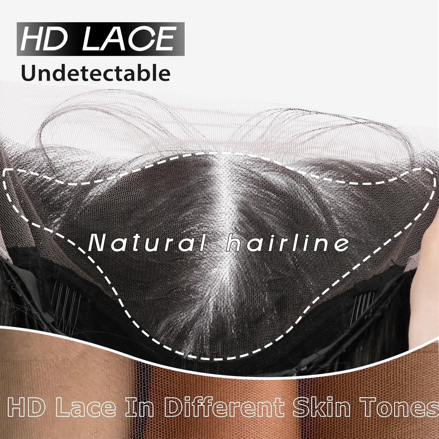 13x4 Black Synthetic Lace Front Wigs for Women 24 inch Long Curly Wavy Wig with Baby Hair Pre Plucked Heat Resistant Wig for Daily Use