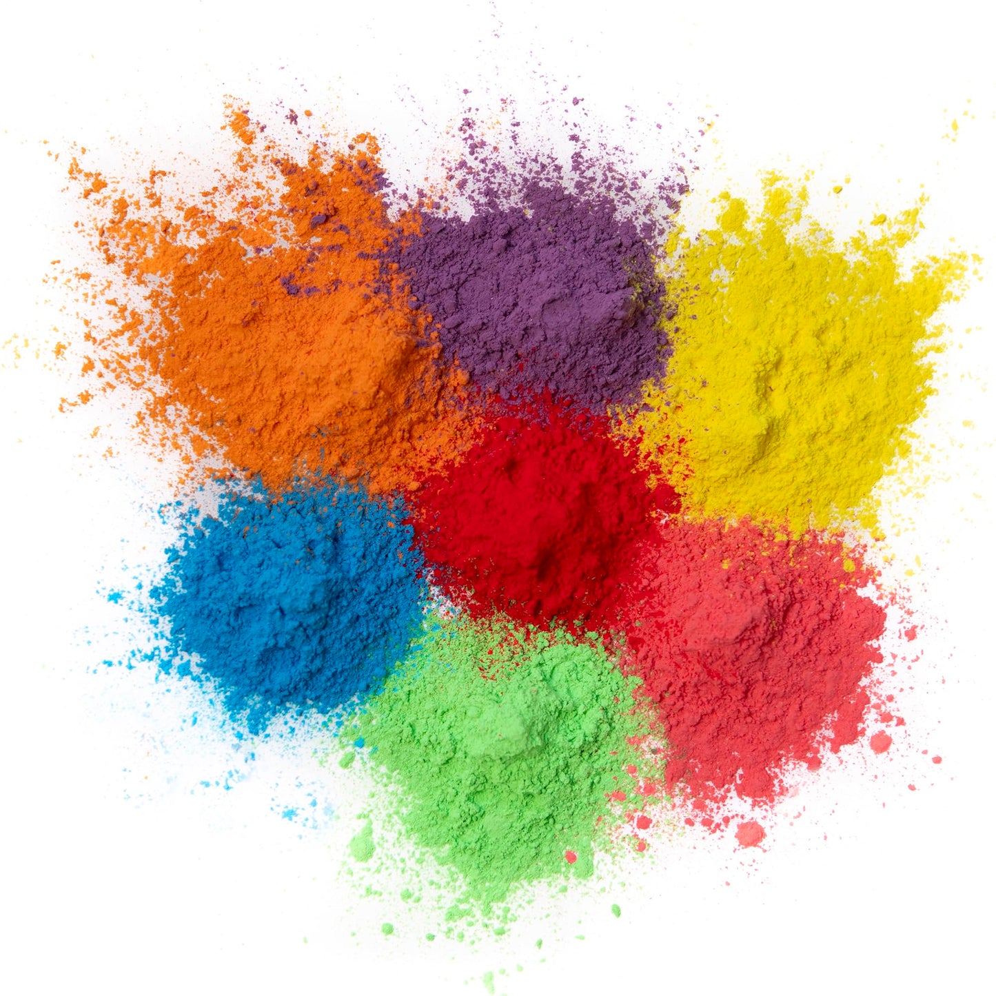 Kulture Khazana Holi Color Powder Toy Kit – All-Natural, Washable, Biodegradable, Non-Toxic – 100g Pack of 20, Perfect for Color Play