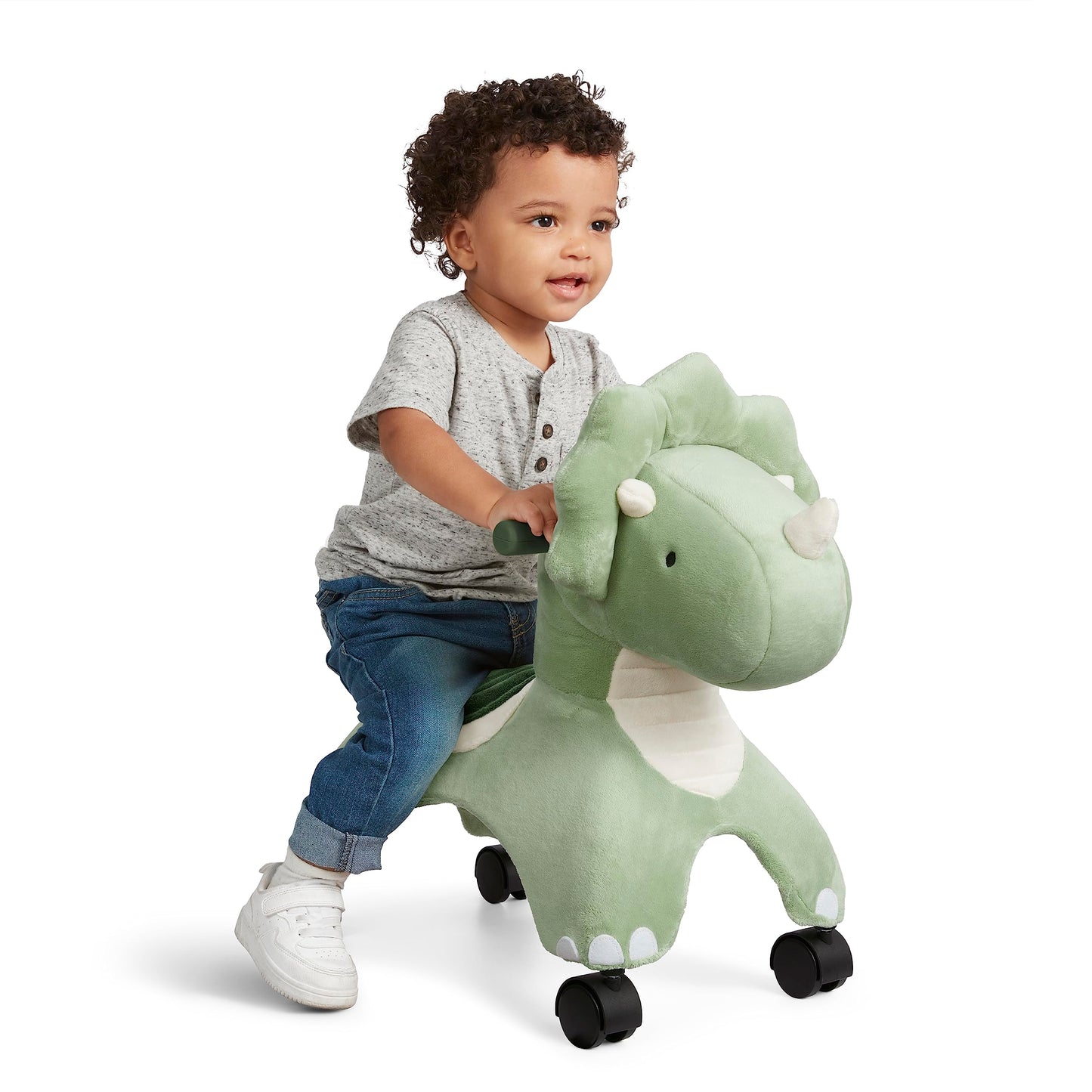 Toddler Toys 2-3, Baby Toys for Kids, One Year Old Girl Birthday Gifts and 1 Year Old Boy Gifts, Radio Flyer Dash The Rolling Dinosaur, for Ages 1-3 Years, Green