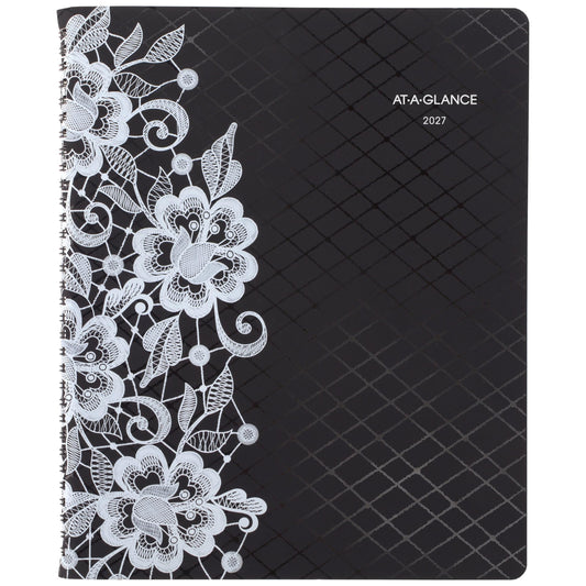 AT-A-GLANCE 2027 Appointment Book Planner, Weekly & Monthly, 13-Month Jan-Jan, 8.5" x 11", Hourly, Lacey (541-905-27)