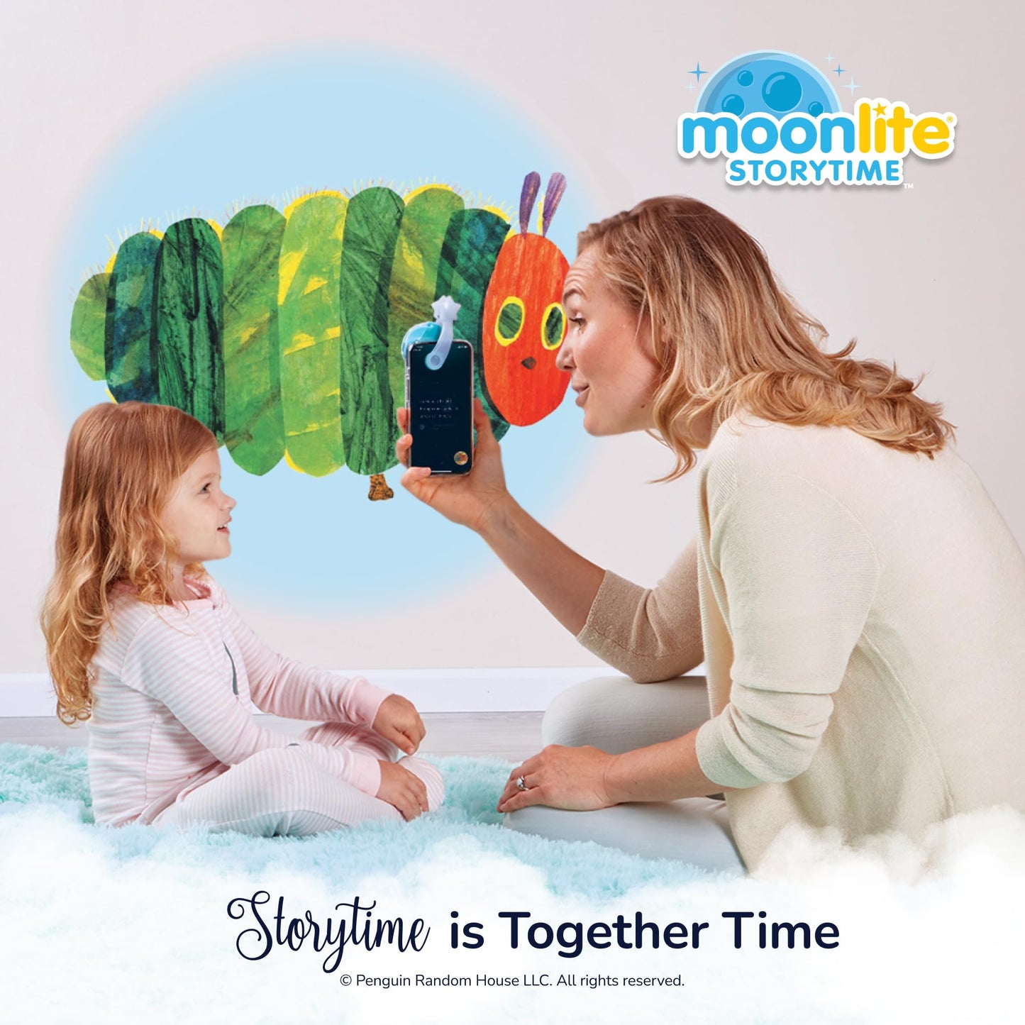 Moonlite Storytime 2 Storybook Reels, Chicka Chicka Boom Boom, The Very Hungry Caterpillar, Digital Stories, Toddler Early Learning Gifts for Kids, Projector Sold Separately - Canadian Founded