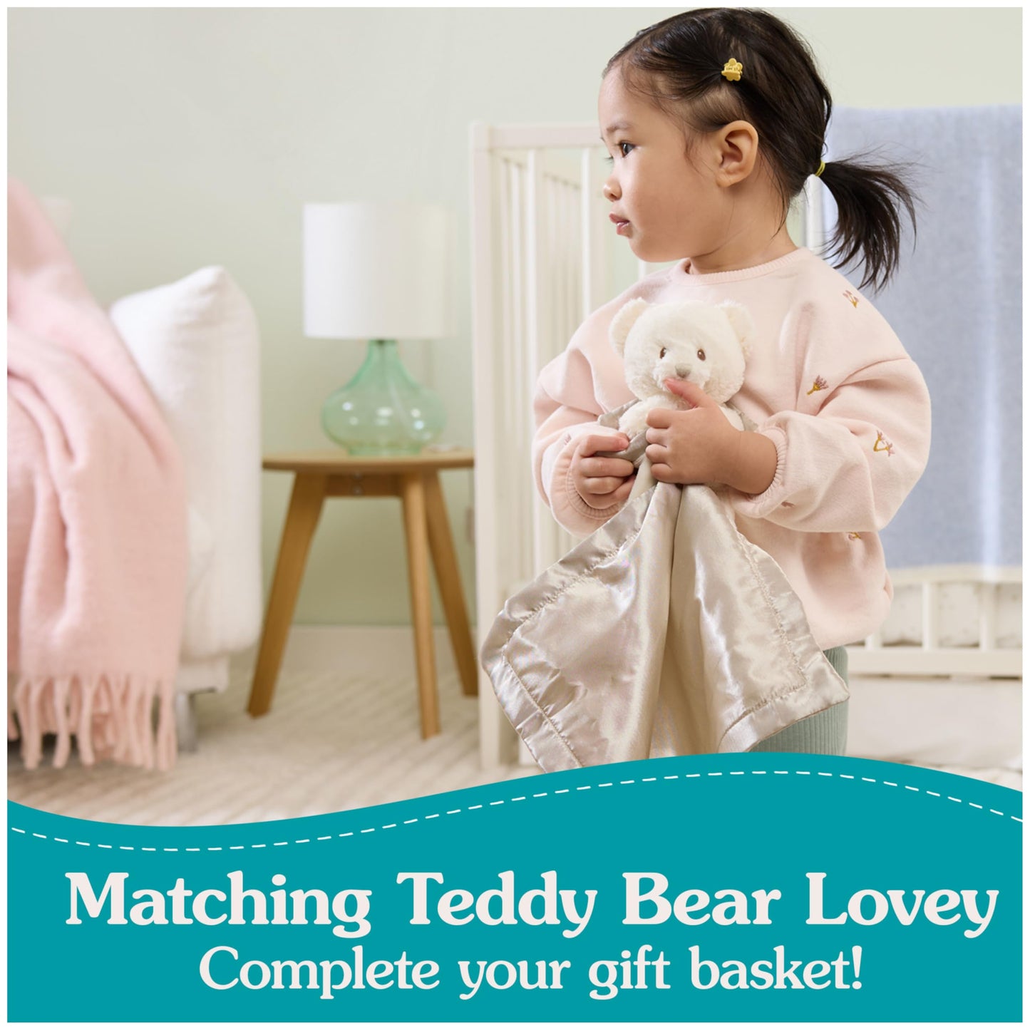 GUND Baby Angel Bear with Wings, Spiritual Teddy Bear with Chime Sound, Sensory Toy for Babies and Newborns, White, 9”