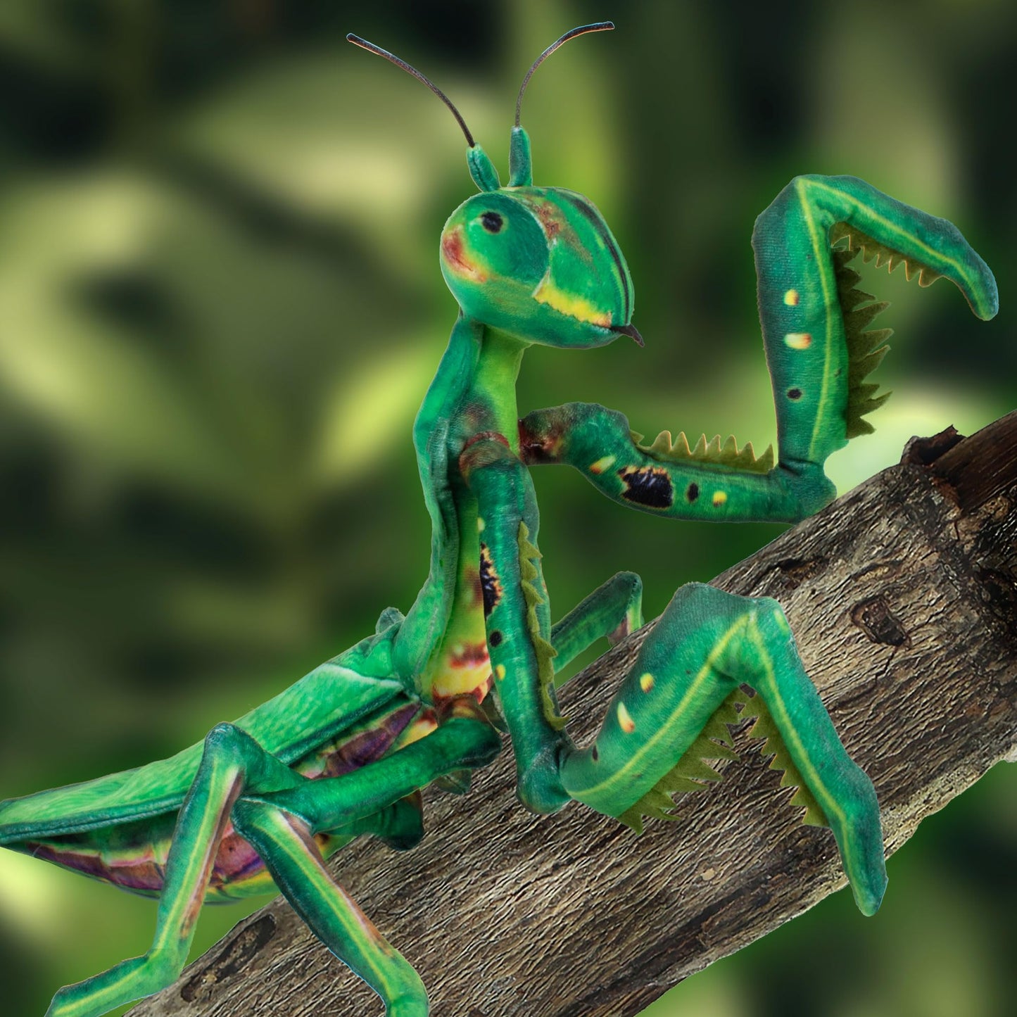 Real Planet 17" Praying Mantis Stuffed Animal - Realistic Stuffed Animals, Insects and Bugs for Kids Plush Toy, STEM Gift for Kids, Realistic Insect Toy Plush