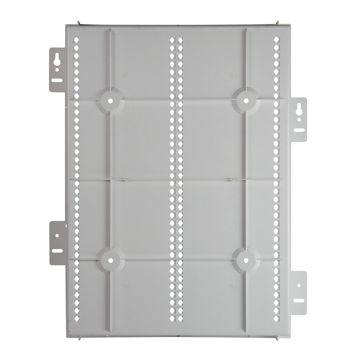 Legrand - OnQ 20 Inch Media Enclosure, Wifi Electrical Box, Cable Management Box for Distribution of Networking Service, Recessed Media Box Lets Signal Through, White, ENP2050-NA