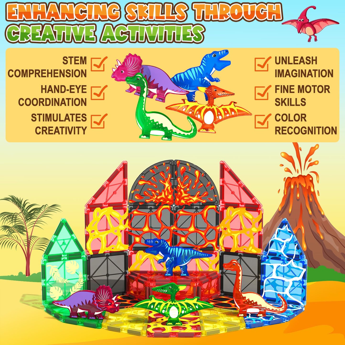 Toddler Toys STEM Sensory Outdoor Toys for 3+ Year Old Boys or Girls
