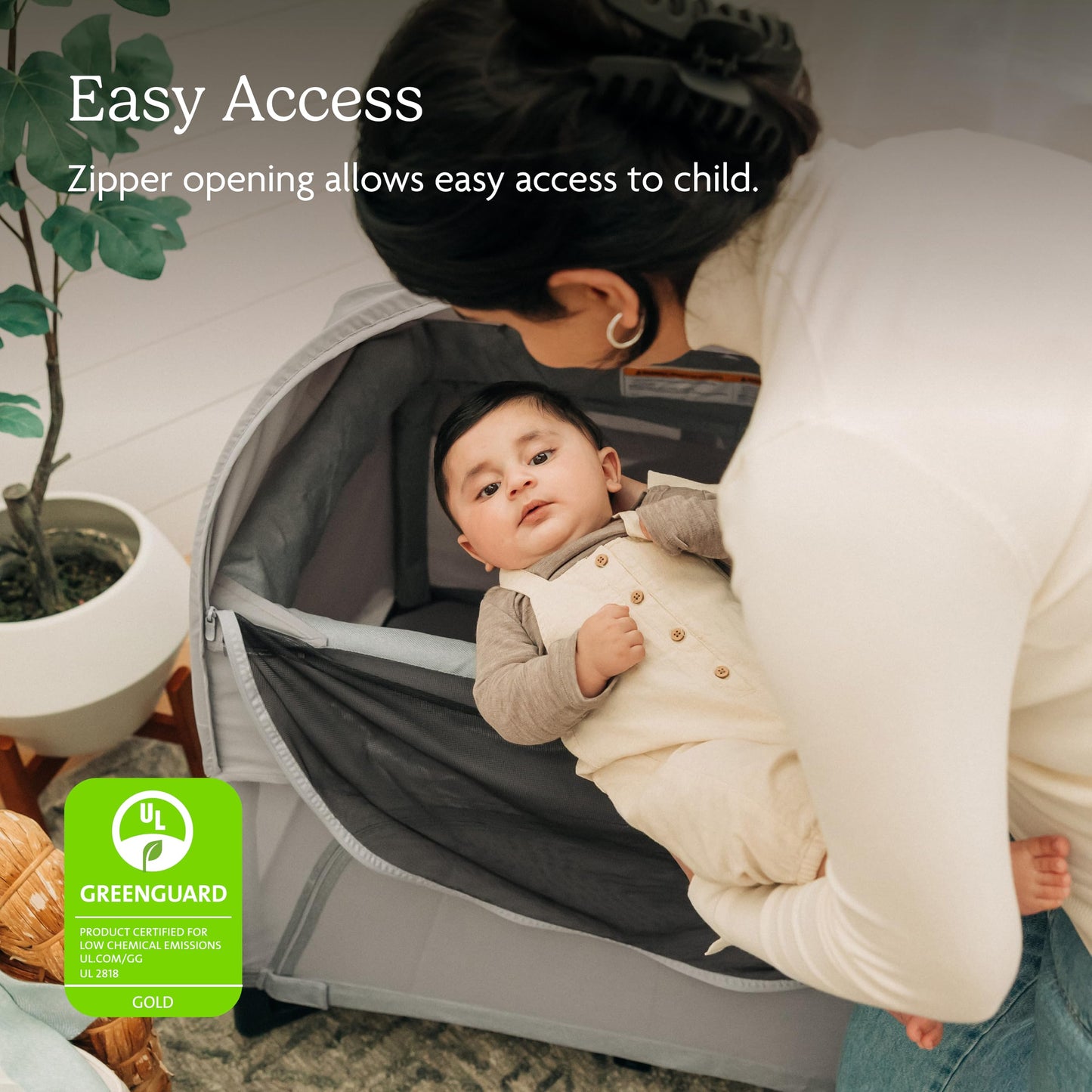 UPPAbaby Remi Canopy - Sun + Bug Protection - Ventilated Cover for Indoor or Outdoor Use - Folds Compactly for Travel