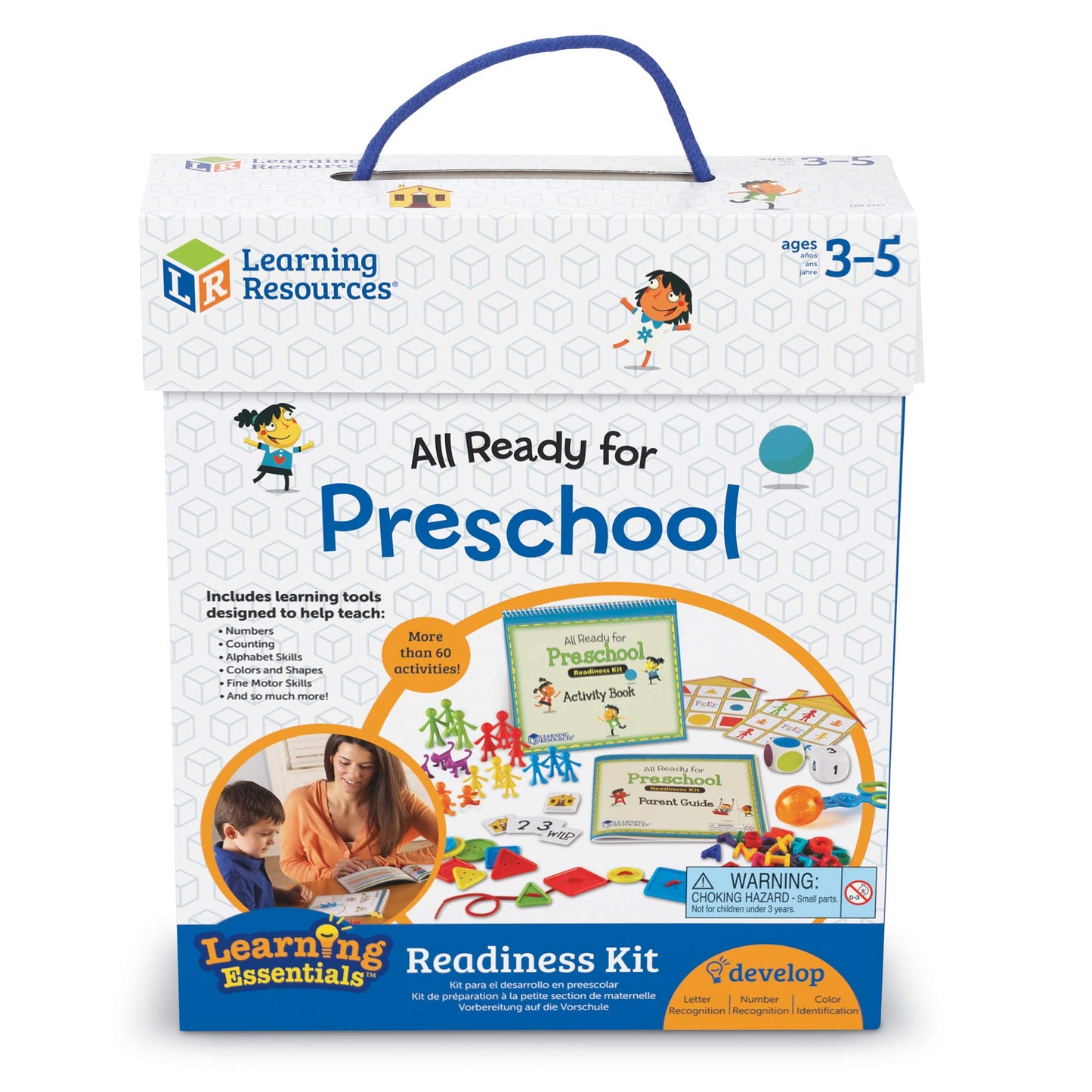 Learning Resources All Ready for Preschool Readiness Kit (LER3477)