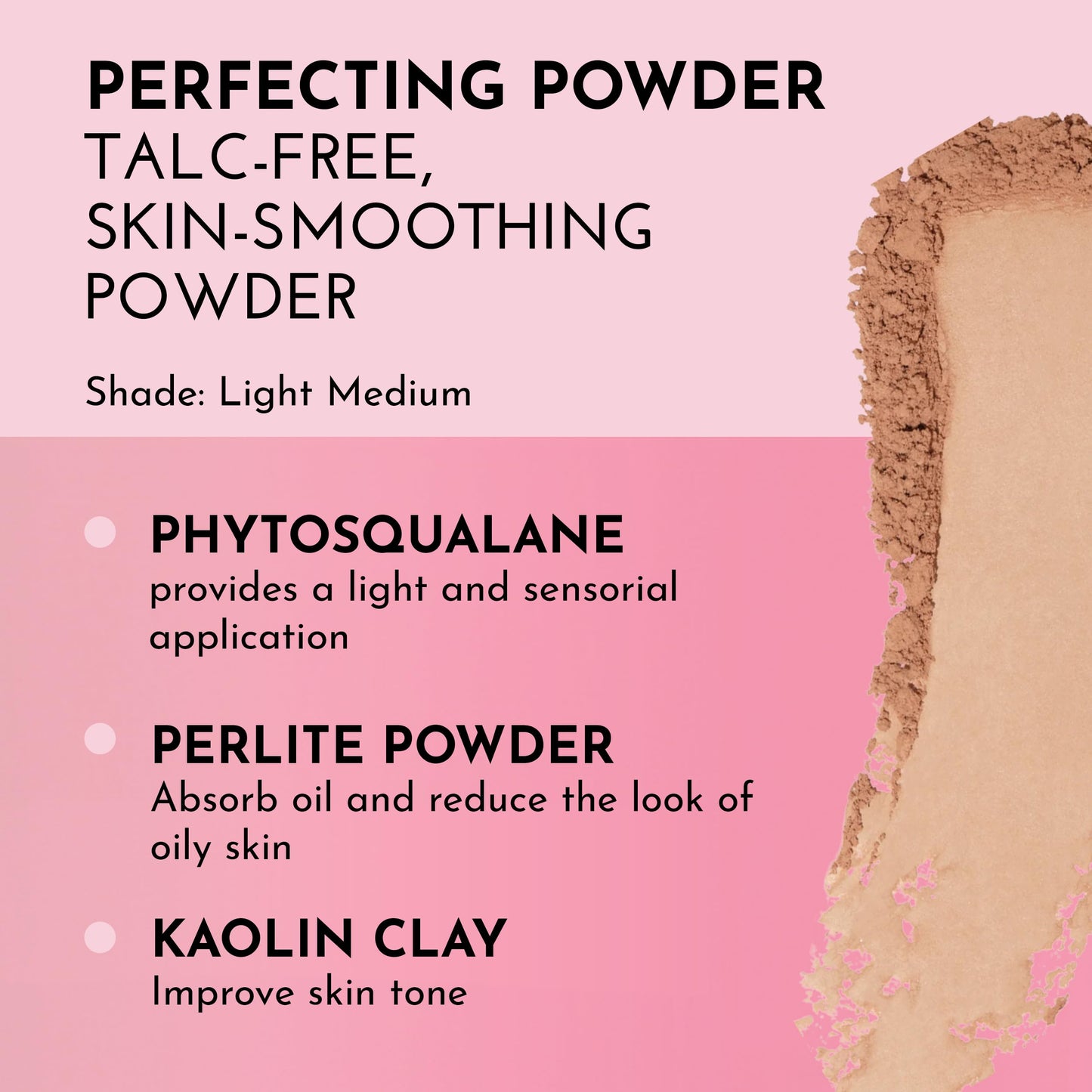 LAWLESS Talc Free Skin Smoothing Powder, Light Medium, Tan, 0.34 Ounce (Pack of 1)