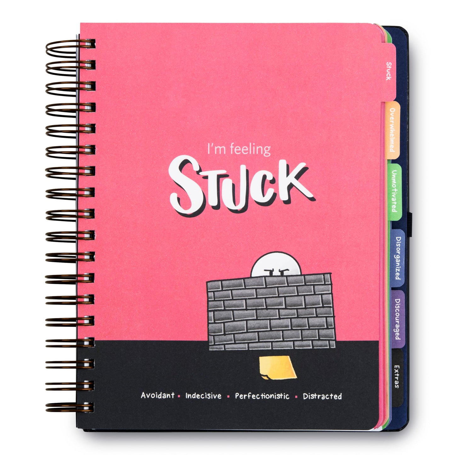 The Anti-Planner: How to Get Stuff Done When You Don't Feel Like It (Clean Edition) - Undated ADHD Productivity Activity Book for Adults, Teens & Students, 100+ Focus & Procrastination Strategies