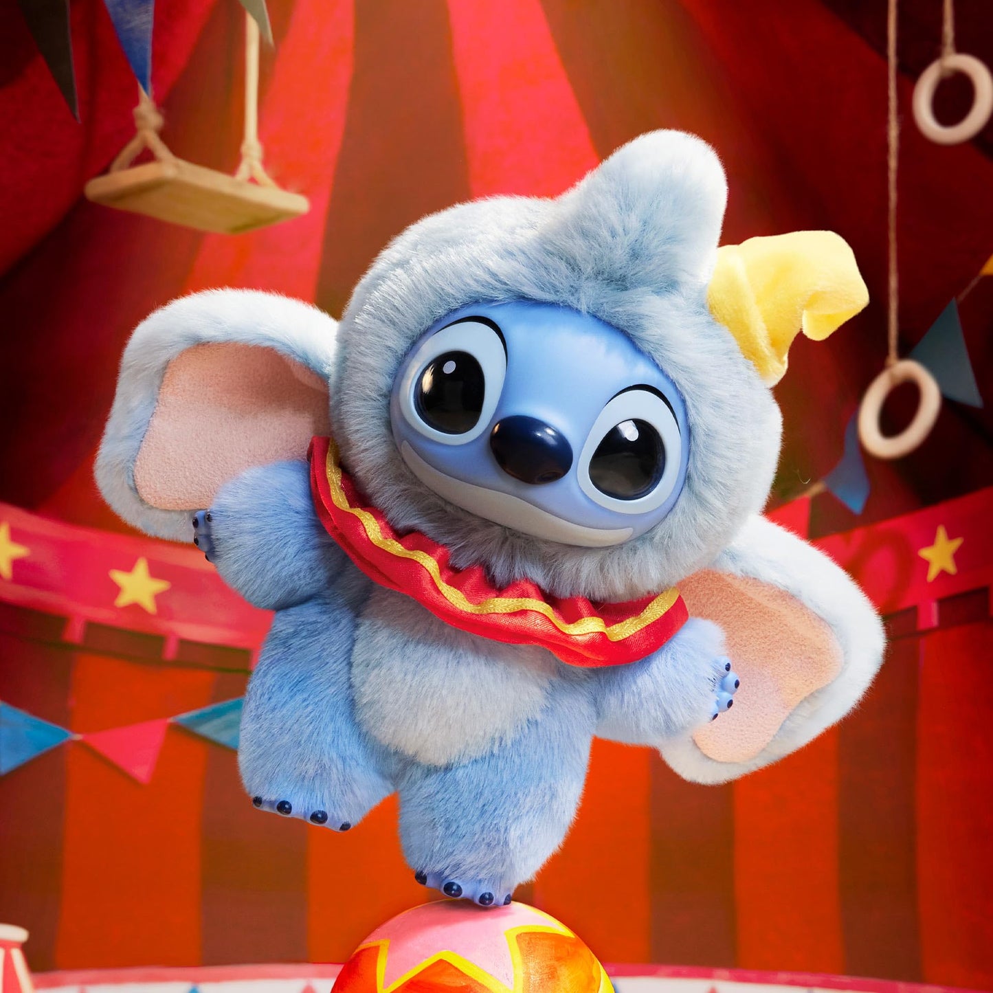 POP MART Stitch Adventure Series Vinyl Plush Pendant, Disney-Classic Blind Box Action Figures, Random Design Collectible Toys for Home Decor, Birthday Gifts for Girls Boys Women Men, Single Box