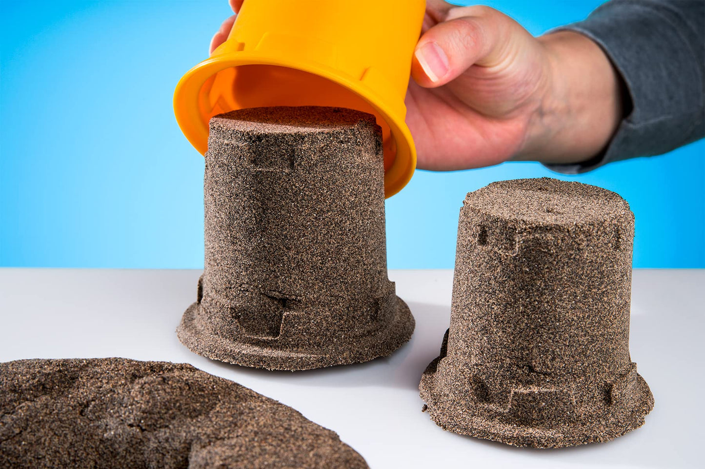 Play Dirt Bucket (3 Lb) - Unique Kinetic Dirt-Like Sand for Burying and Digging Fun by Sands Alive
