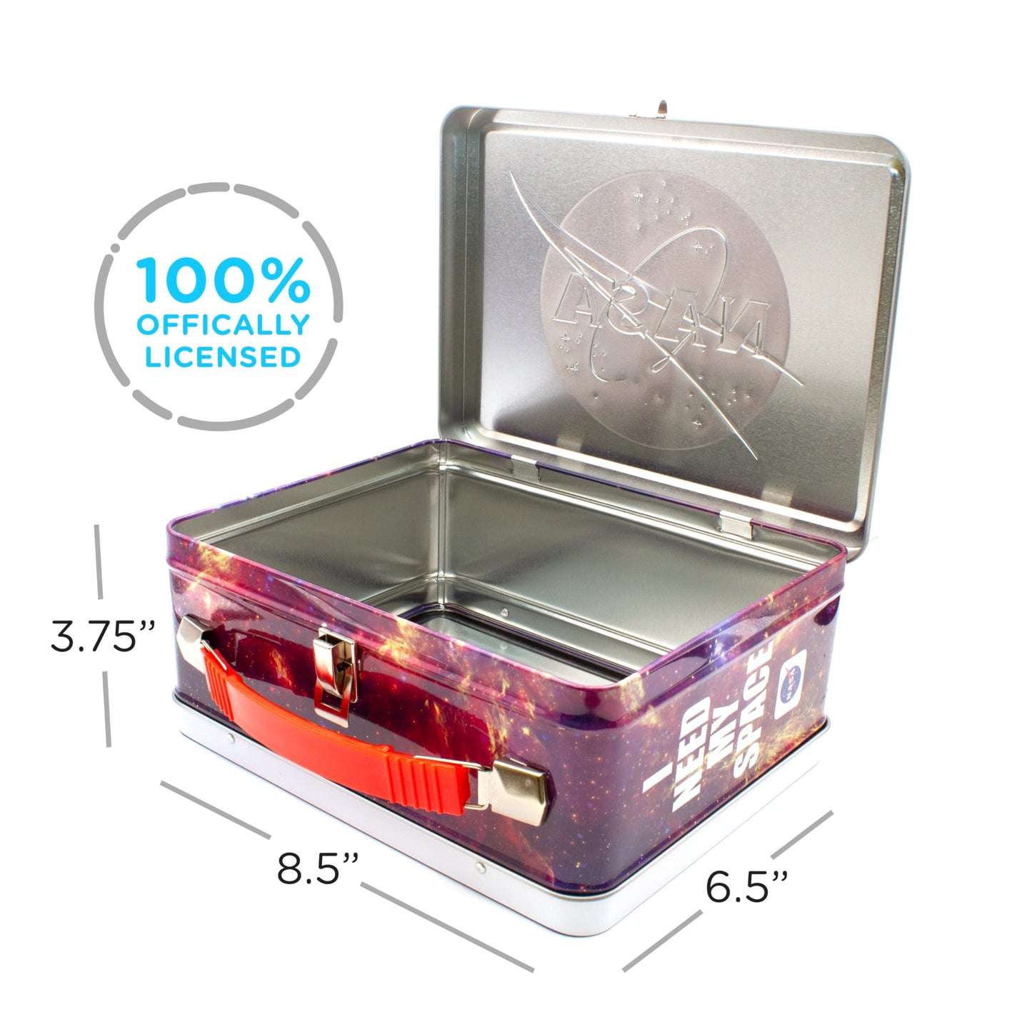 Aquarius NASA Logo Gen 2 Tin Fun Box