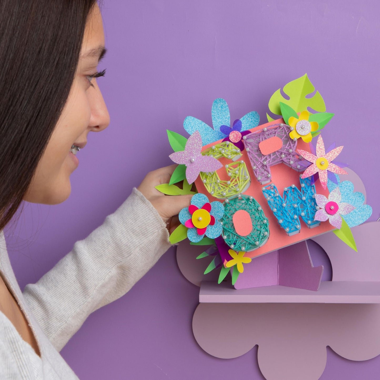 Very Marie - Floral String Art Kit