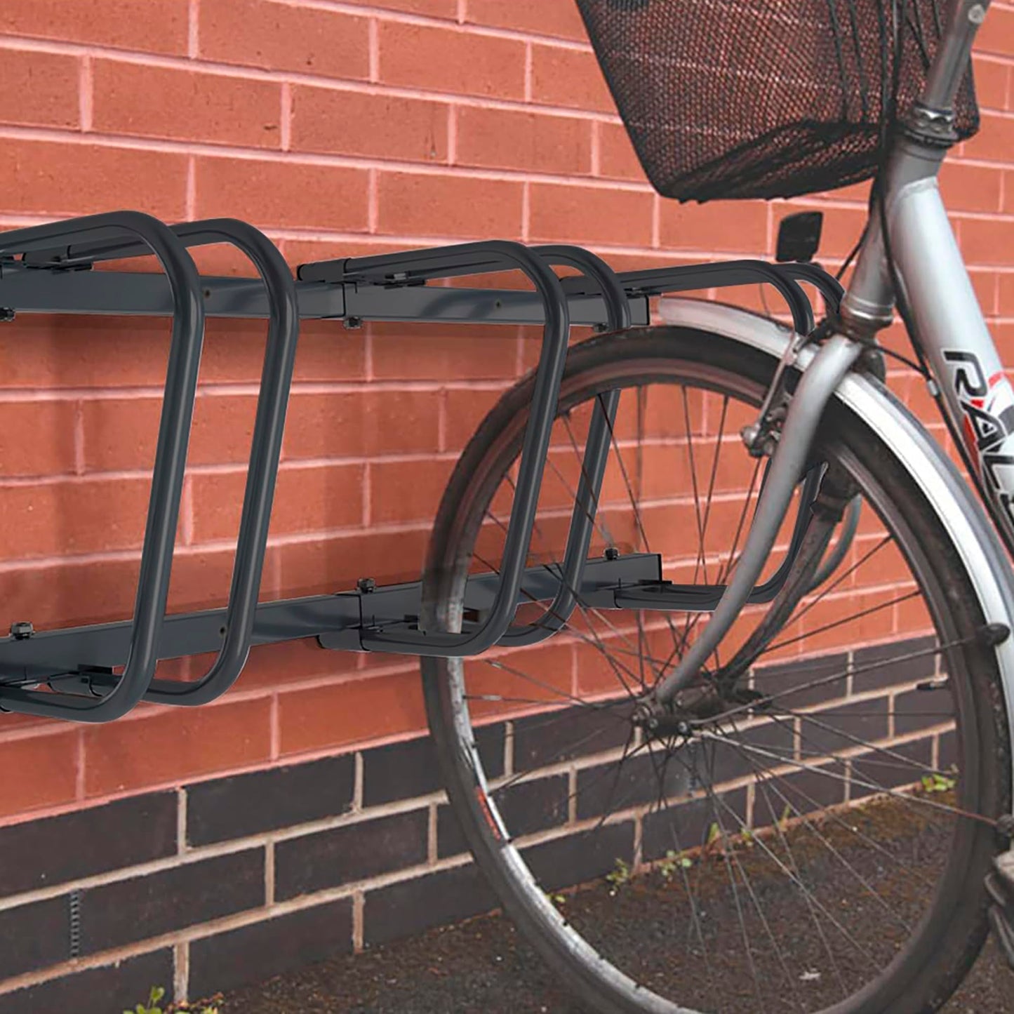 Trimate Bike Stand, 4 Bikes Rack Garage, 2.4" Width for most of Bikes