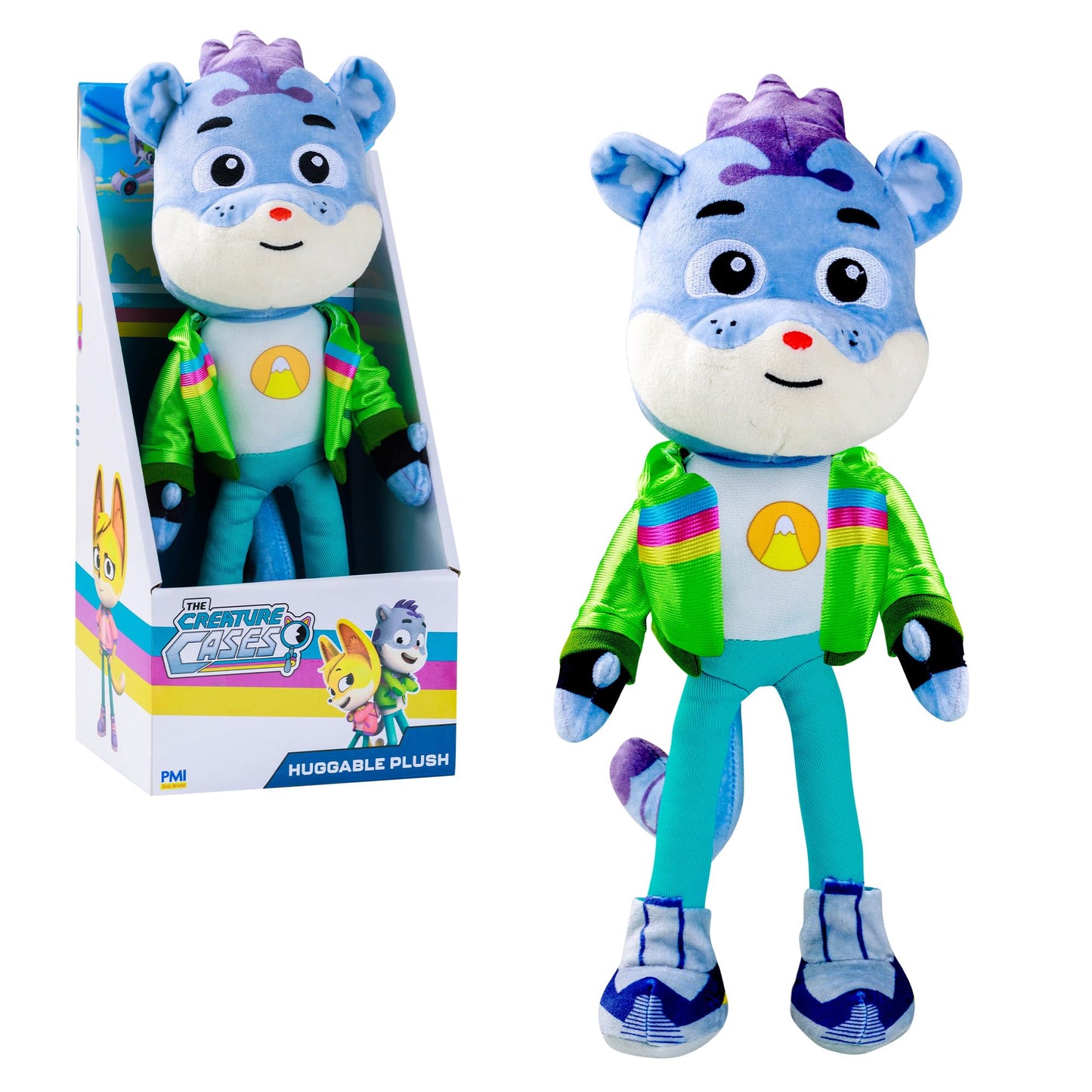 The Creature Cases 12-Inch Huggable Plush – Kit Casey Soft Cuddle Toy with Embroidered Details, Premium Fabric, and Collectible Design by PMI Toys (Sam Snow)
