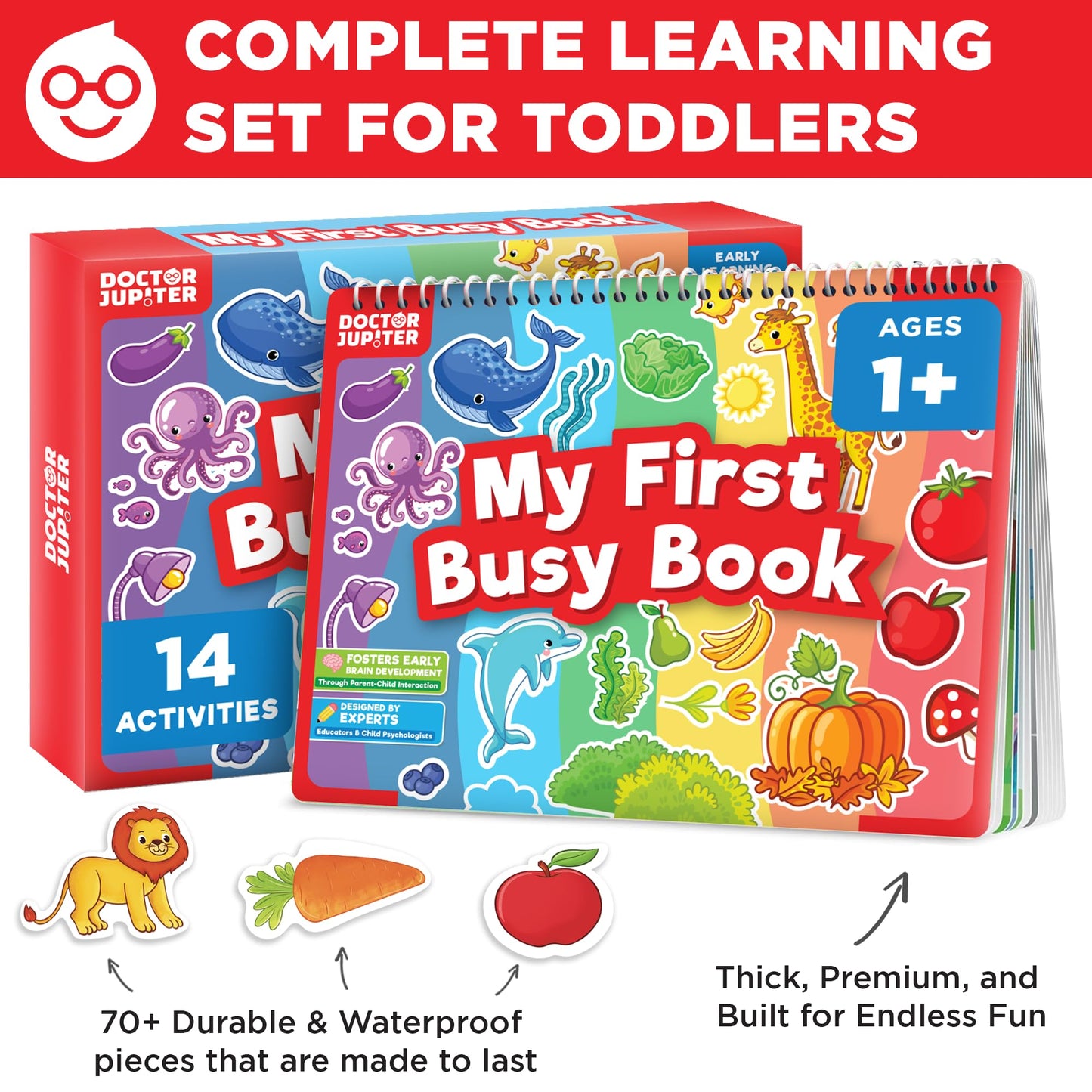 Doctor Jupiter DJ First Busy Book