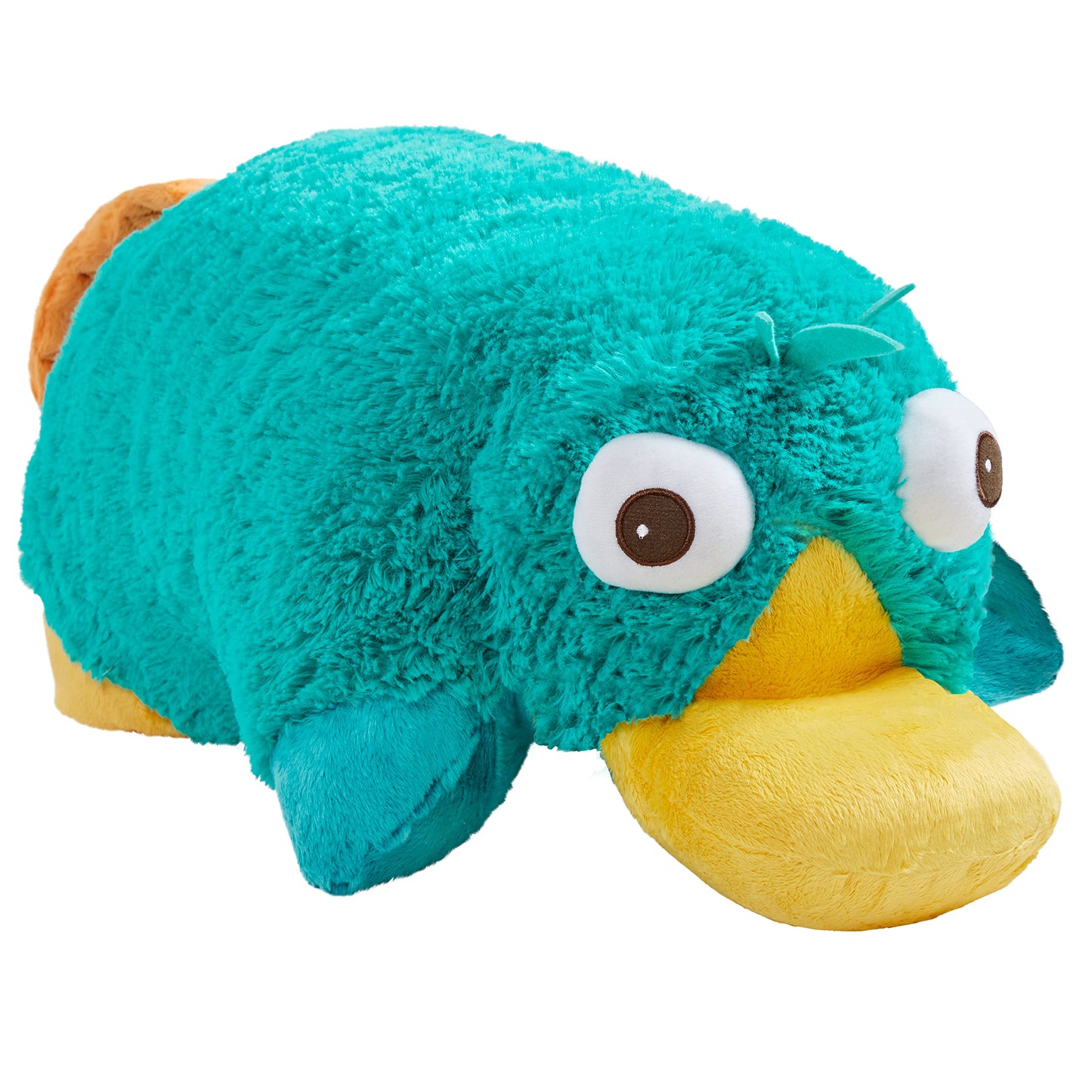Pillow Pets Authentic Disney 18-Inch Perry, Folding Plush Pillow-Large