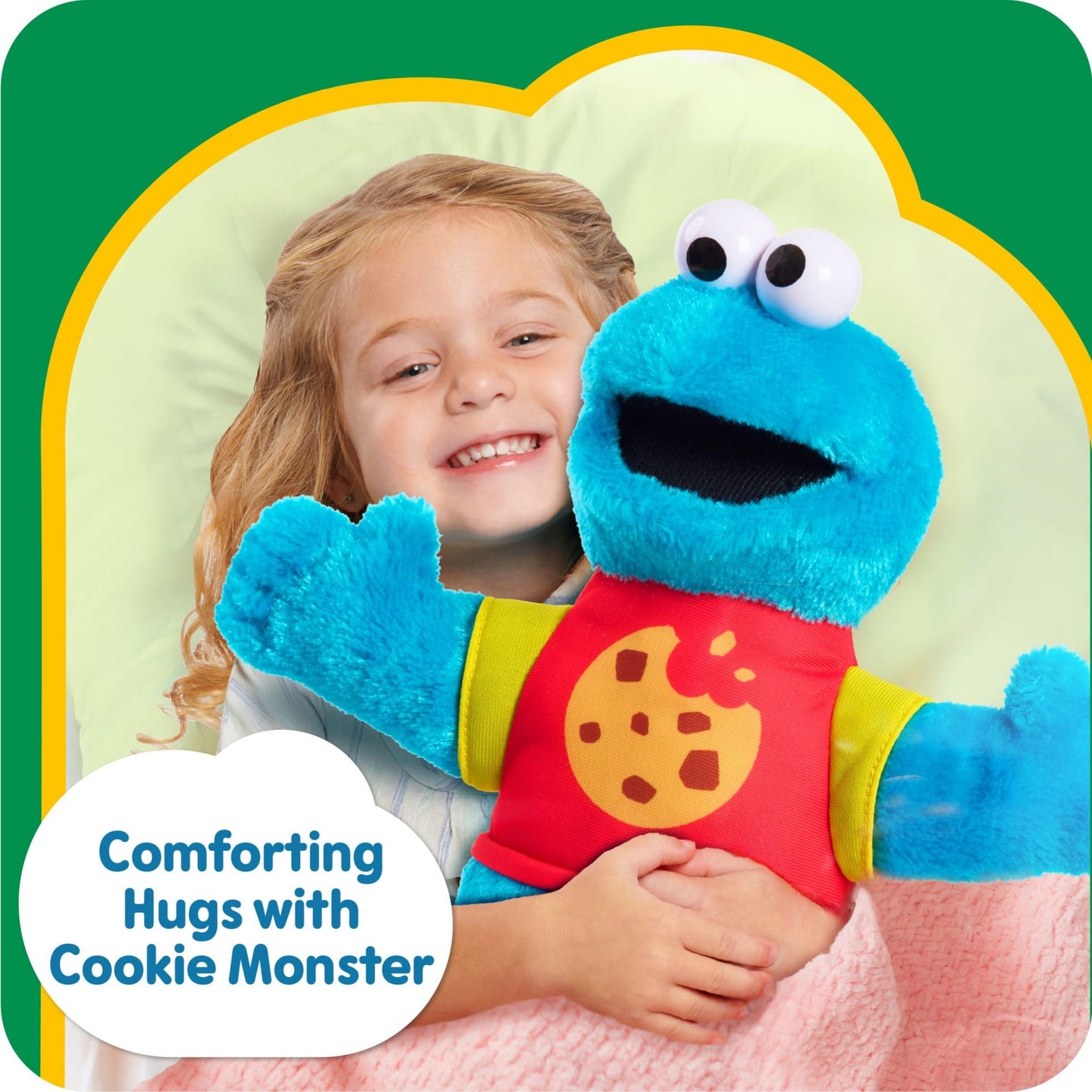 Sesame Street Sing Along Plush Cookie Monster, Kids Toys for Ages 18 Month, Gifts and Presents