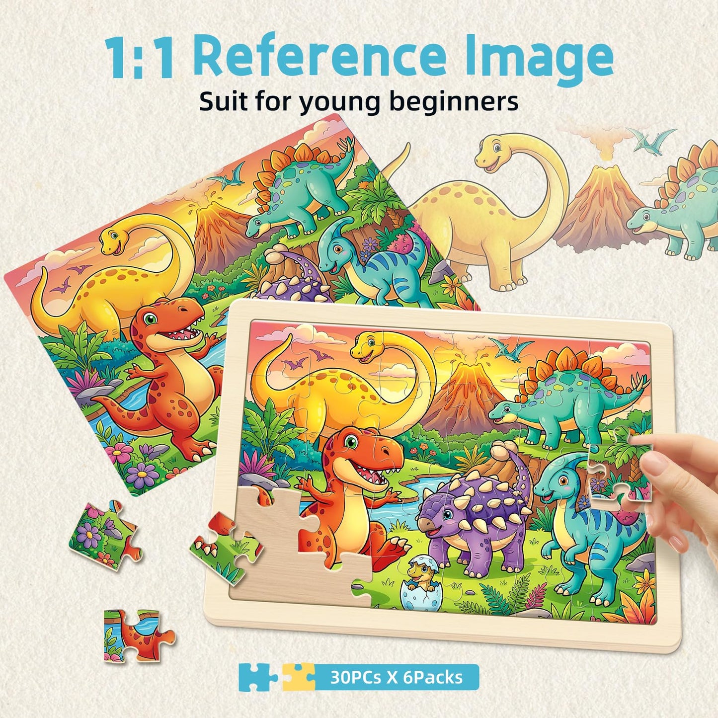 Puzzles 1000 Pieces-6 Pack