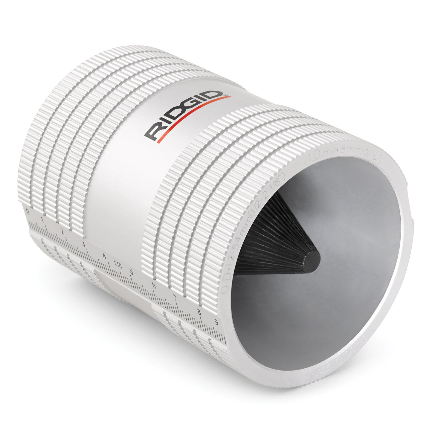 Ridgid 29993 227S Stainless Steel Pipe Reamer Tool, 1/2-inch to 2-inch Inner/Outer Reamer, Chrome, Small