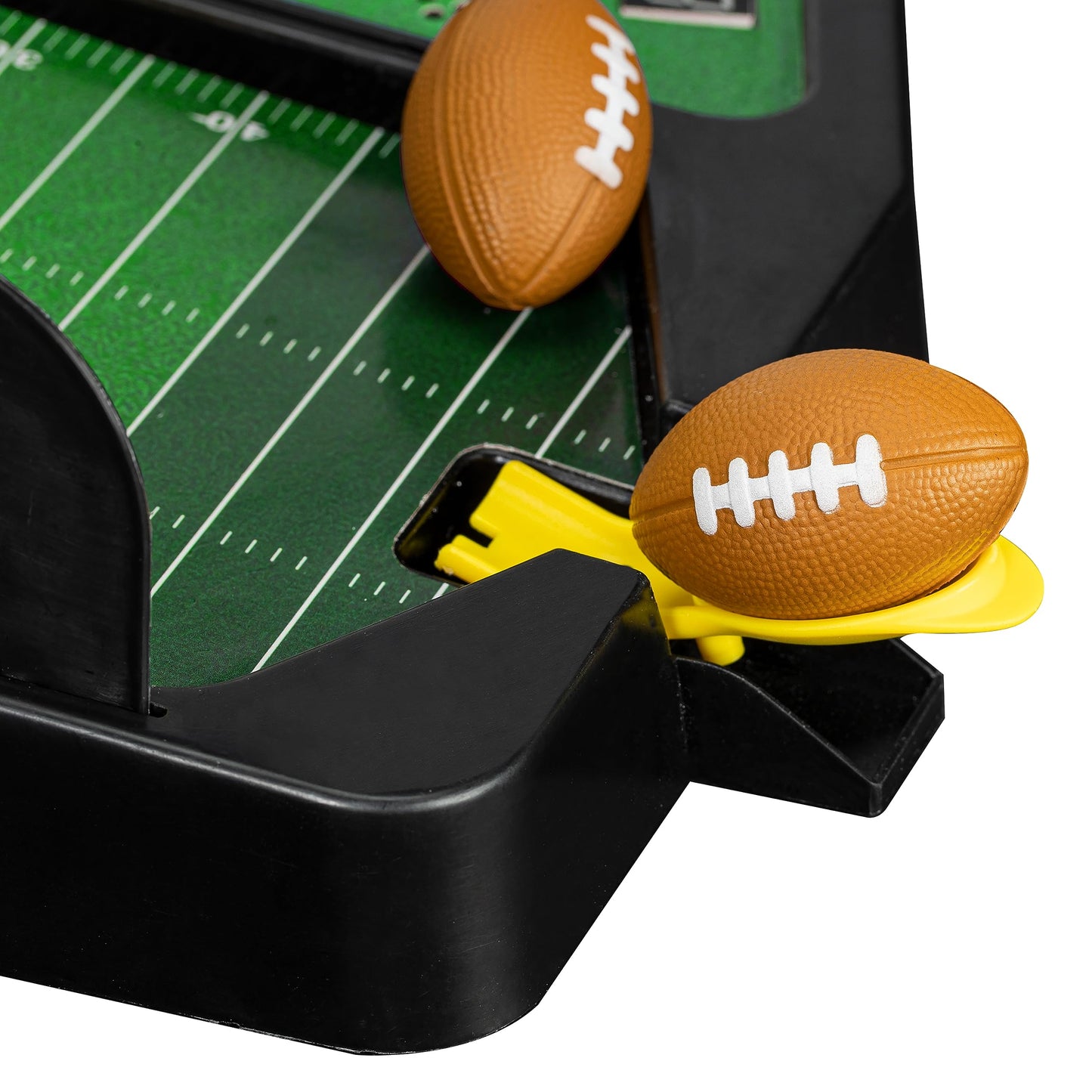 Franklin Sports Mini Football Field Goal Tabletop Game - Flying Field Goal Mini Football for Kids + Adults - Fun Indoor Sports Table Game for All Ages - Tabletop Toy