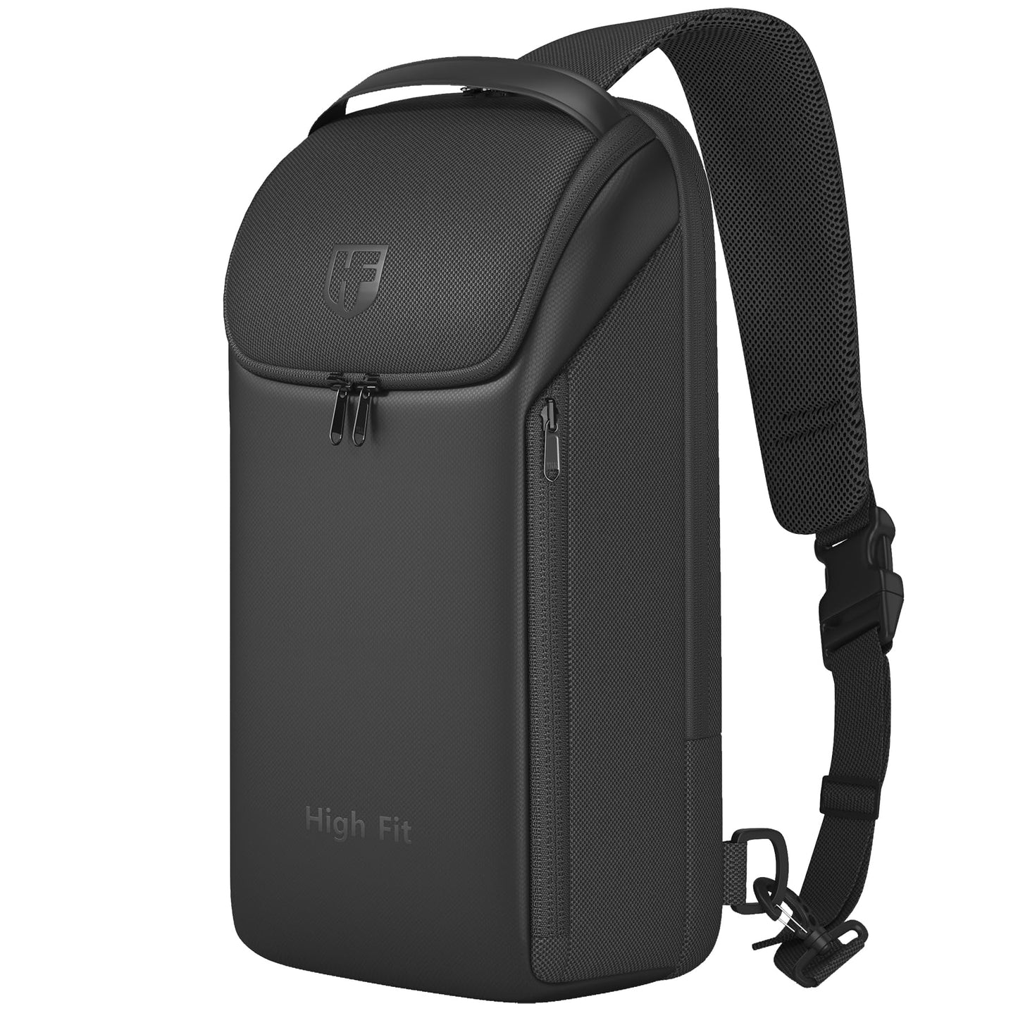 HIGH FIT 7L Sling Bag Crossbody Backpack Compact EDC Daypack for Men Minimalist Chest Shoulder bag 14" MacBook Pro M4, 13" MacBook Air/Pro