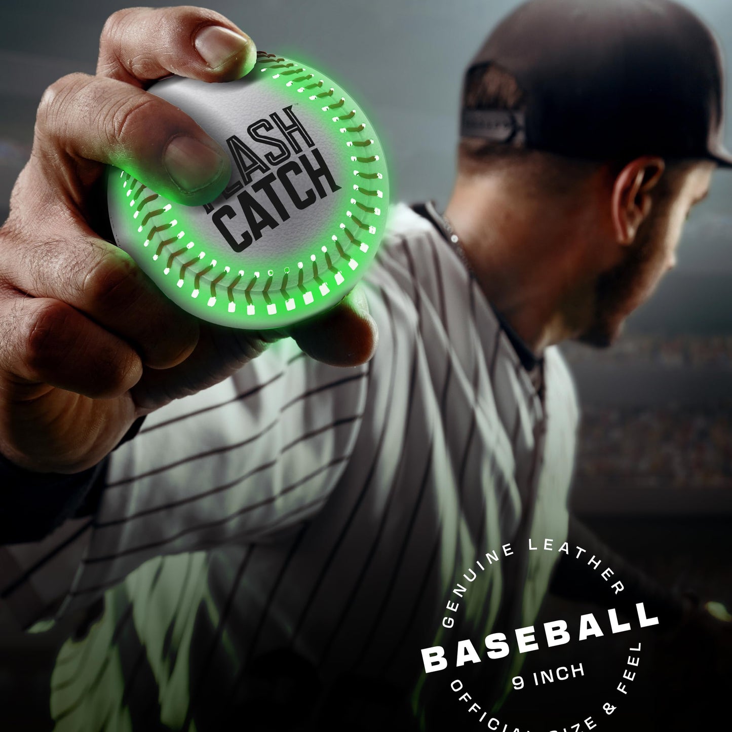 FlashCatch Rechargeable Light up Baseball for Kids and Teens Recreation_Ball