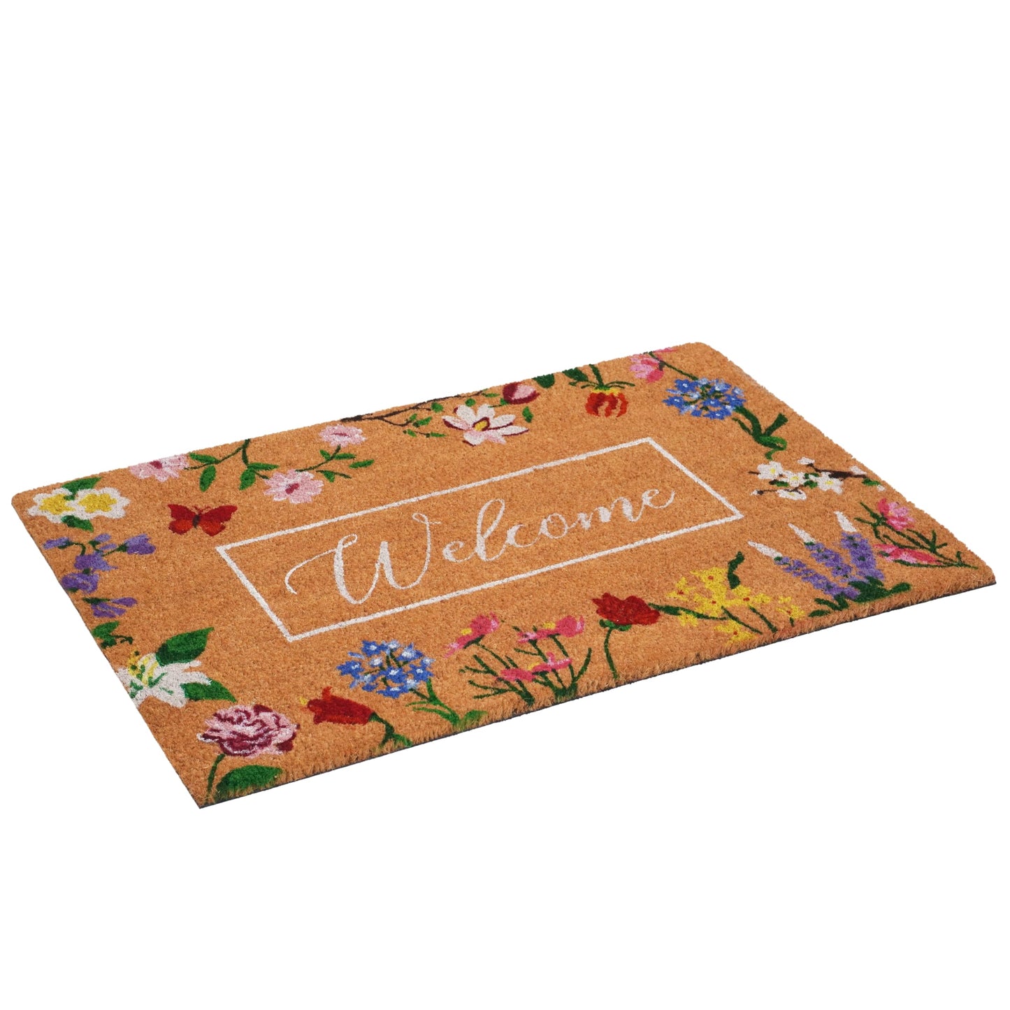 Calloway Mills Butterfly Garden Welcome Doormat 24 x 36
