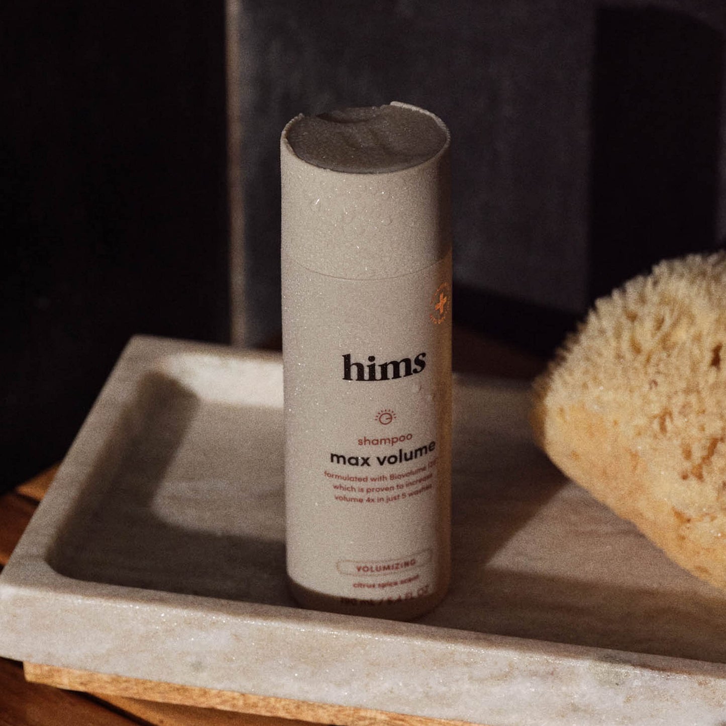hims Max Volume Shampoo 2 Pack - Volumizing Shampoo for Men with Biotin - Citrus Spice - Men's Natural Shampoo Adds Volume, Shine & Bounce - 2 x 6.4 fl oz Bottles