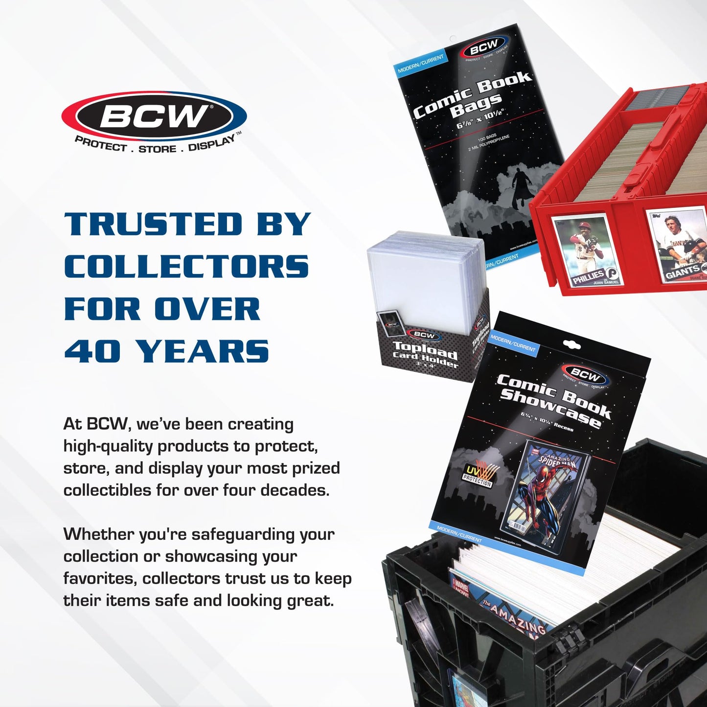 BCW Comic Book Showcase Frame- 5 Pack | Current/Modern Age Comic Book Display Frame | Comic Book Showcase Display Case | Comic Book Holder Picture Frame | Comic Book Frames for Wall