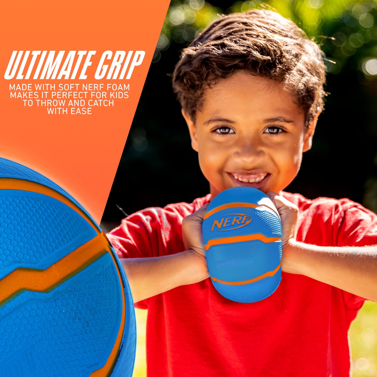 Nerf Kids Mini Foam Sports Ball Set - Soft Foam Football, Soccer Ball + Basketball for Kids - All Sport Mini Set - Indoor + Outdoor Youth Balls - Perfect Toy - Multi