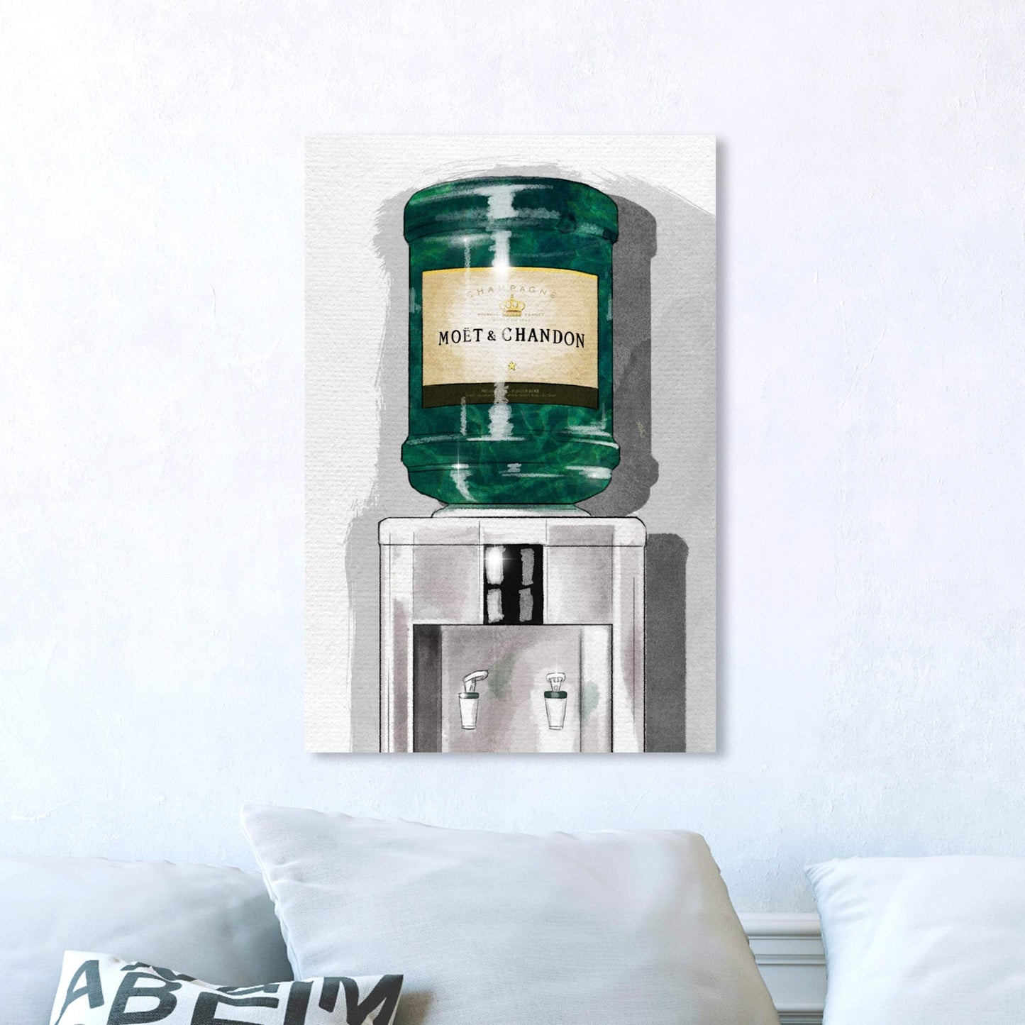 Oliver Gal 'Champagne For Days' The Fashion Wall Art Decor Collection Modern Premium Canvas Art Print