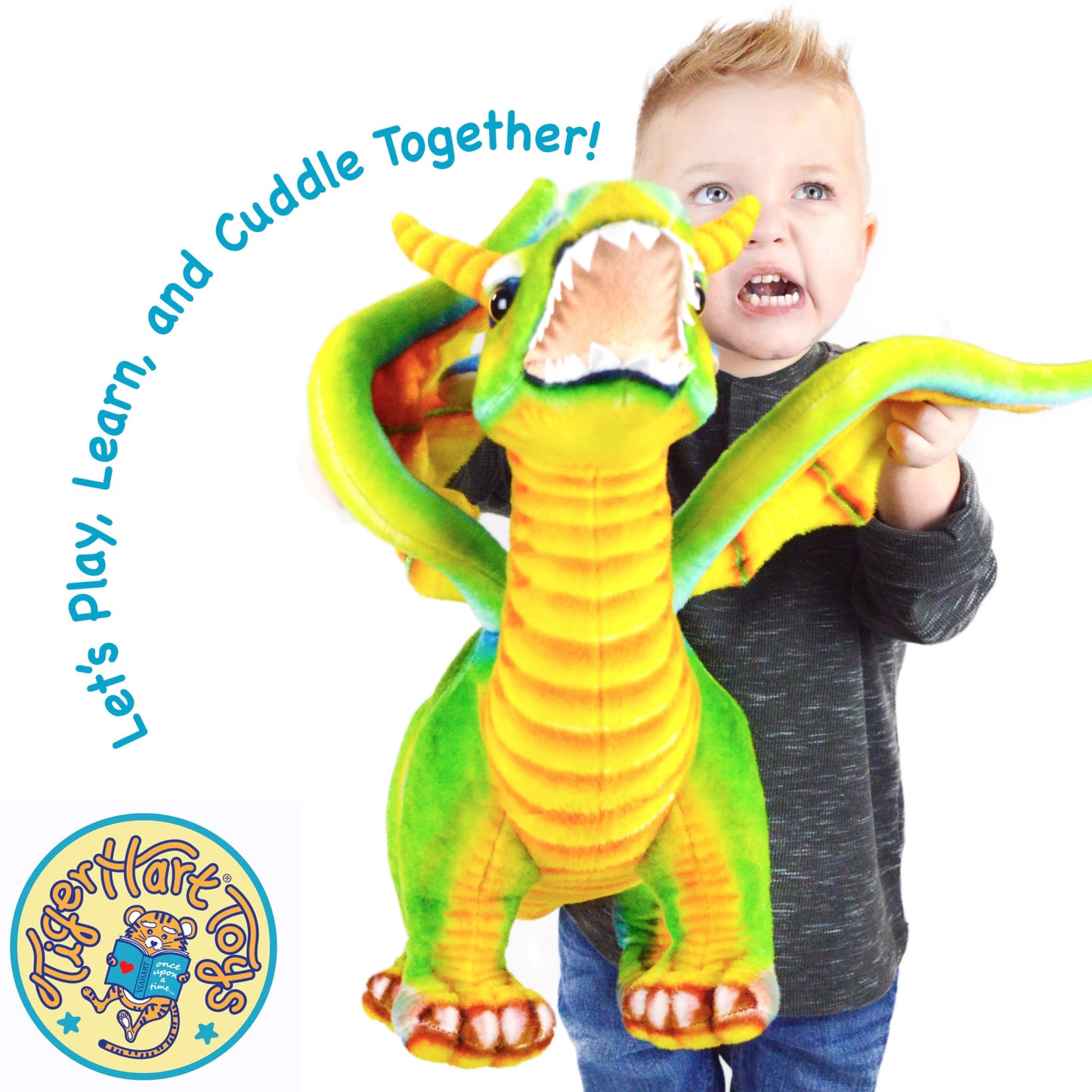 Drevnar The Dragon - 29 Inch Stuffed Animal Plush